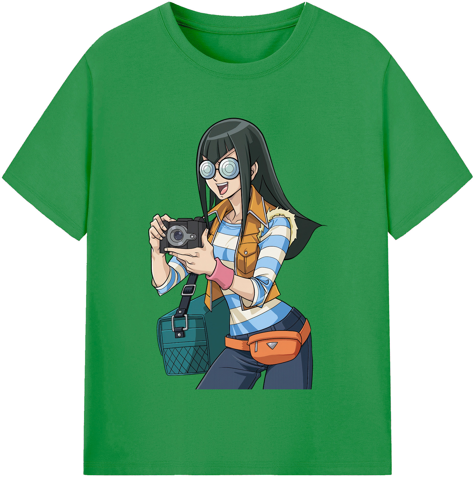 （画像用） 遊☆戯☆王 Yu-Gi-Oh! レディースカジュアルプリントTシャツ（綿100％）