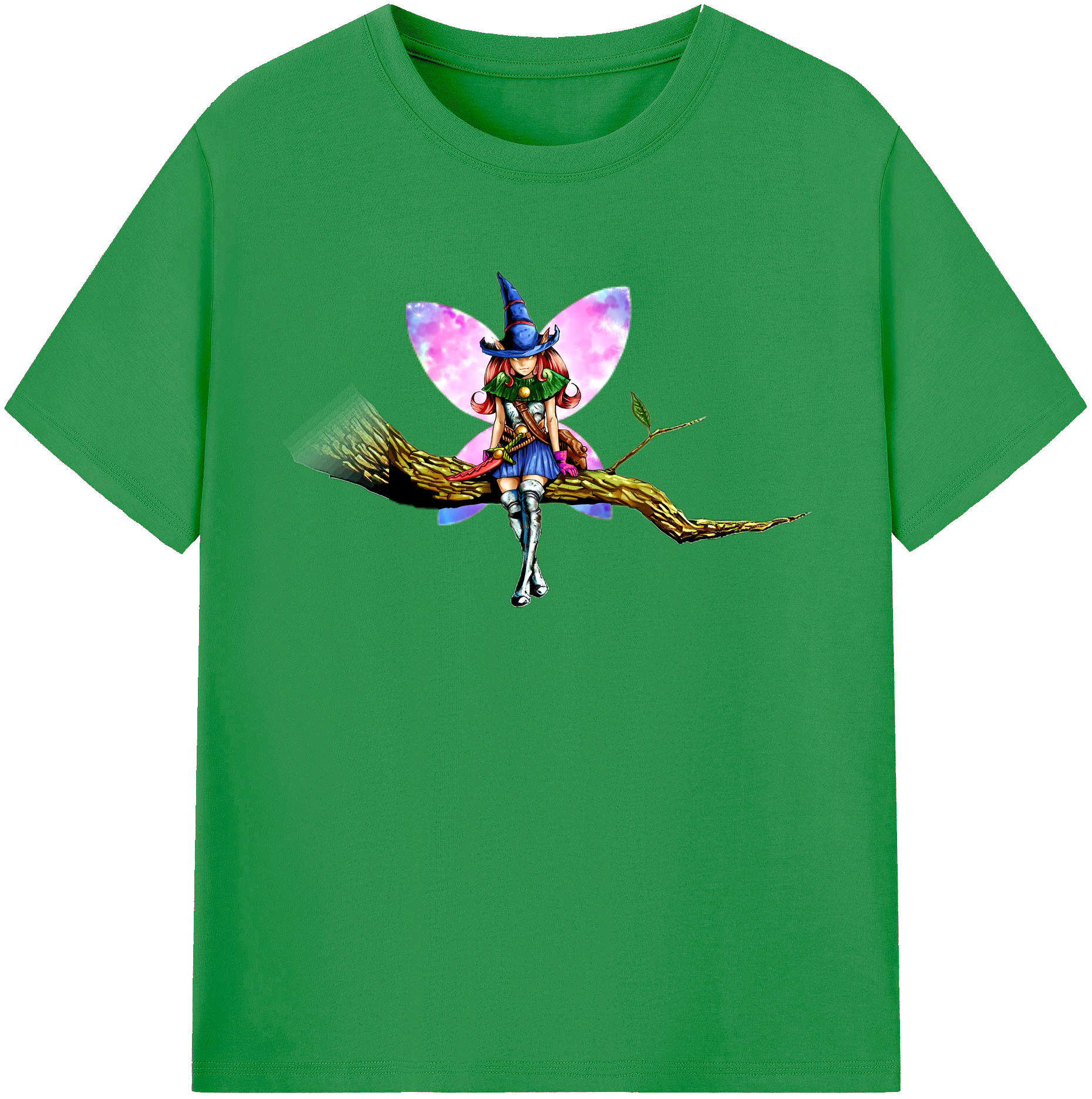 （画像用） 遊☆戯☆王 Yu-Gi-Oh! レディースカジュアルプリントTシャツ（綿100％）