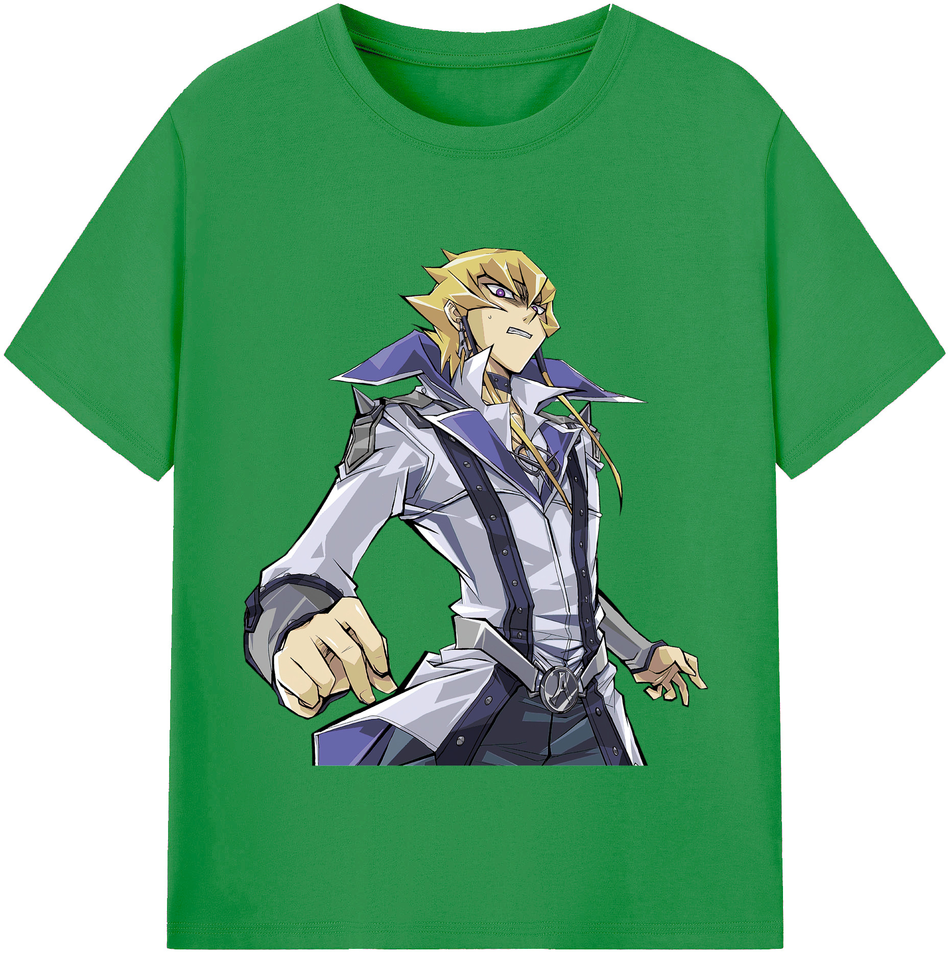 （画像用） 遊☆戯☆王 Yu-Gi-Oh! レディースカジュアルプリントTシャツ（綿100％）