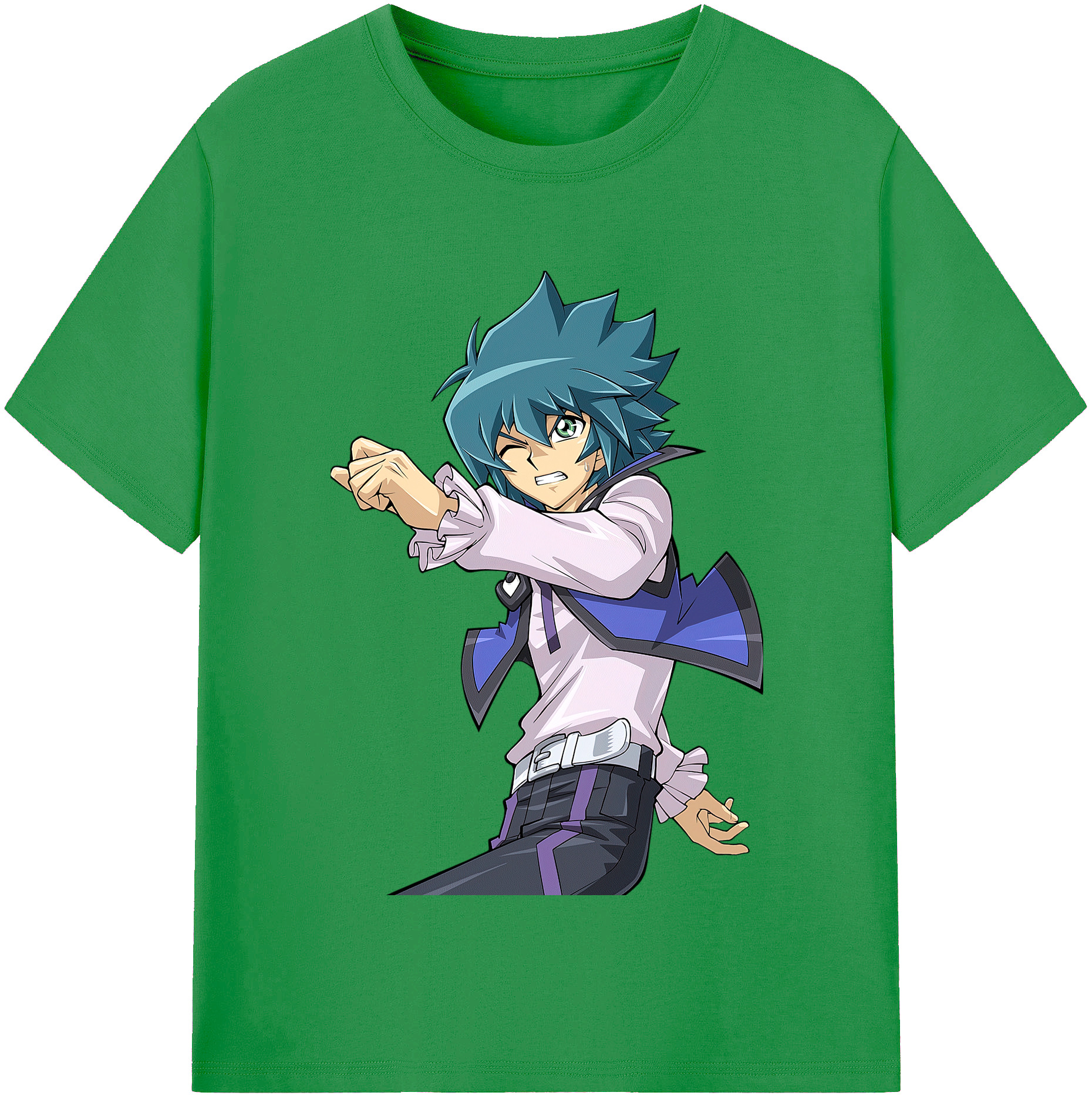 （画像用） 遊☆戯☆王 Yu-Gi-Oh! レディースカジュアルプリントTシャツ（綿100％）