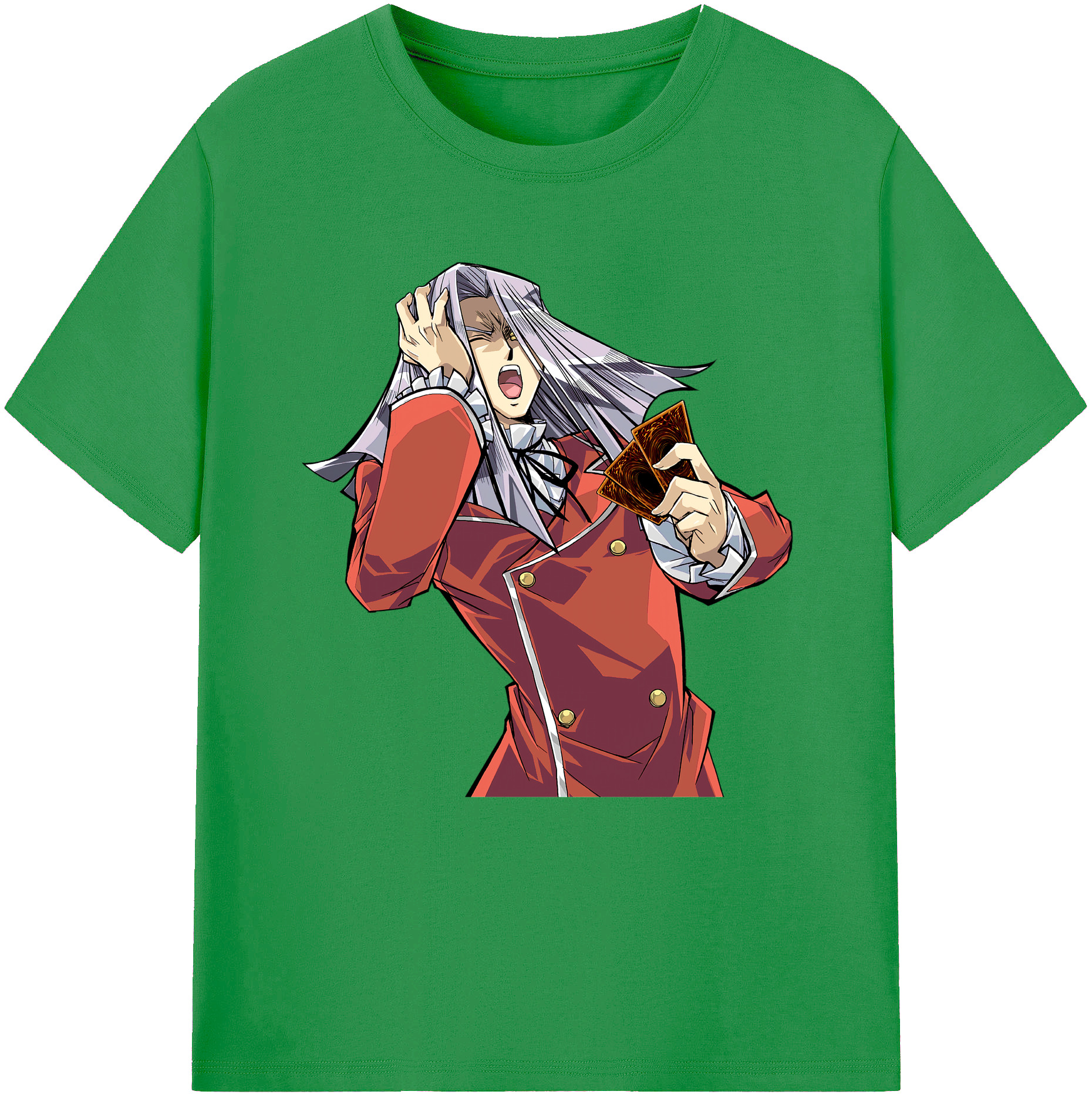 （画像用） 遊☆戯☆王 Yu-Gi-Oh! レディースカジュアルプリントTシャツ（綿100％）