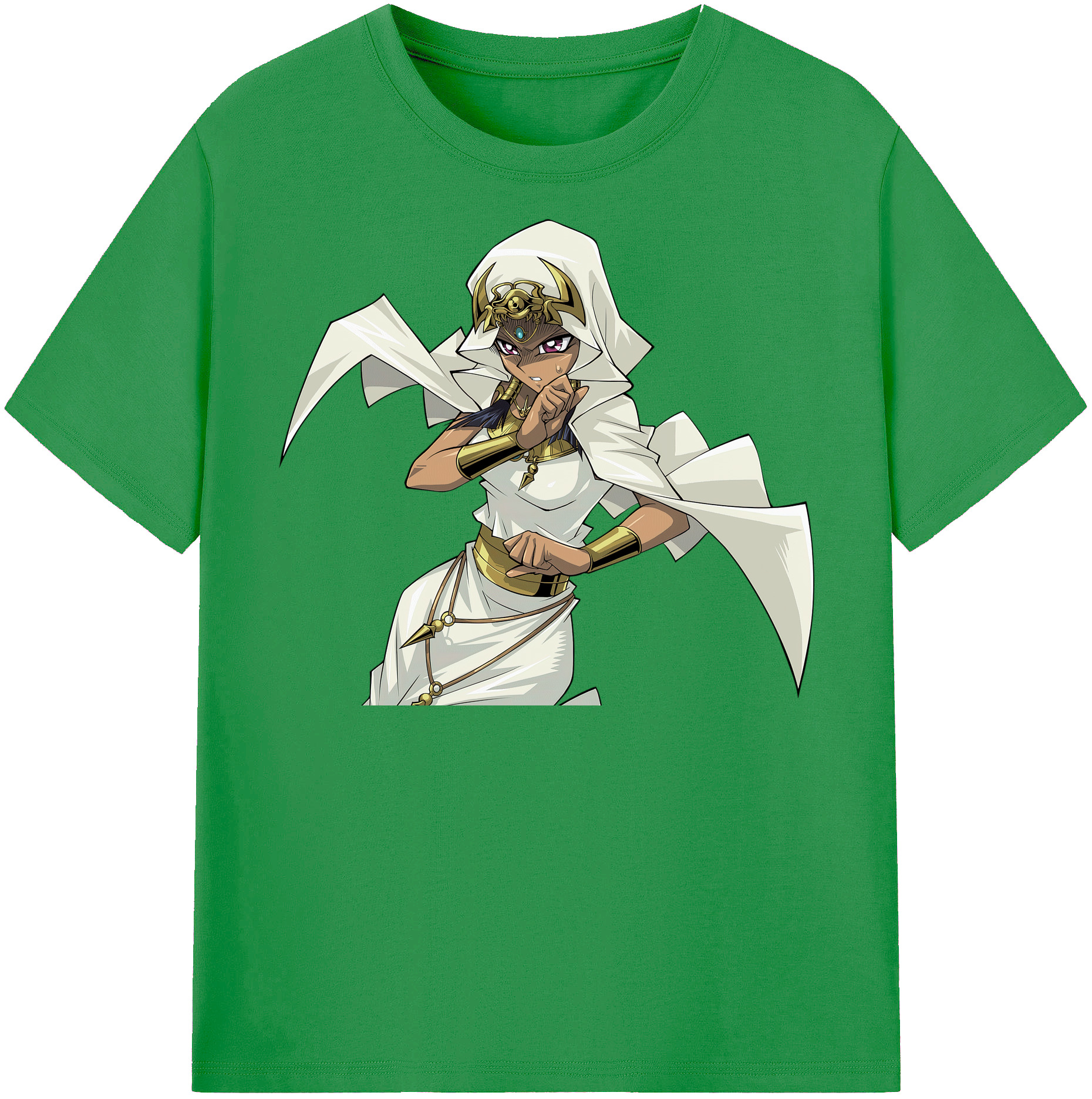 （画像用） 遊☆戯☆王 Yu-Gi-Oh! レディースカジュアルプリントTシャツ（綿100％）