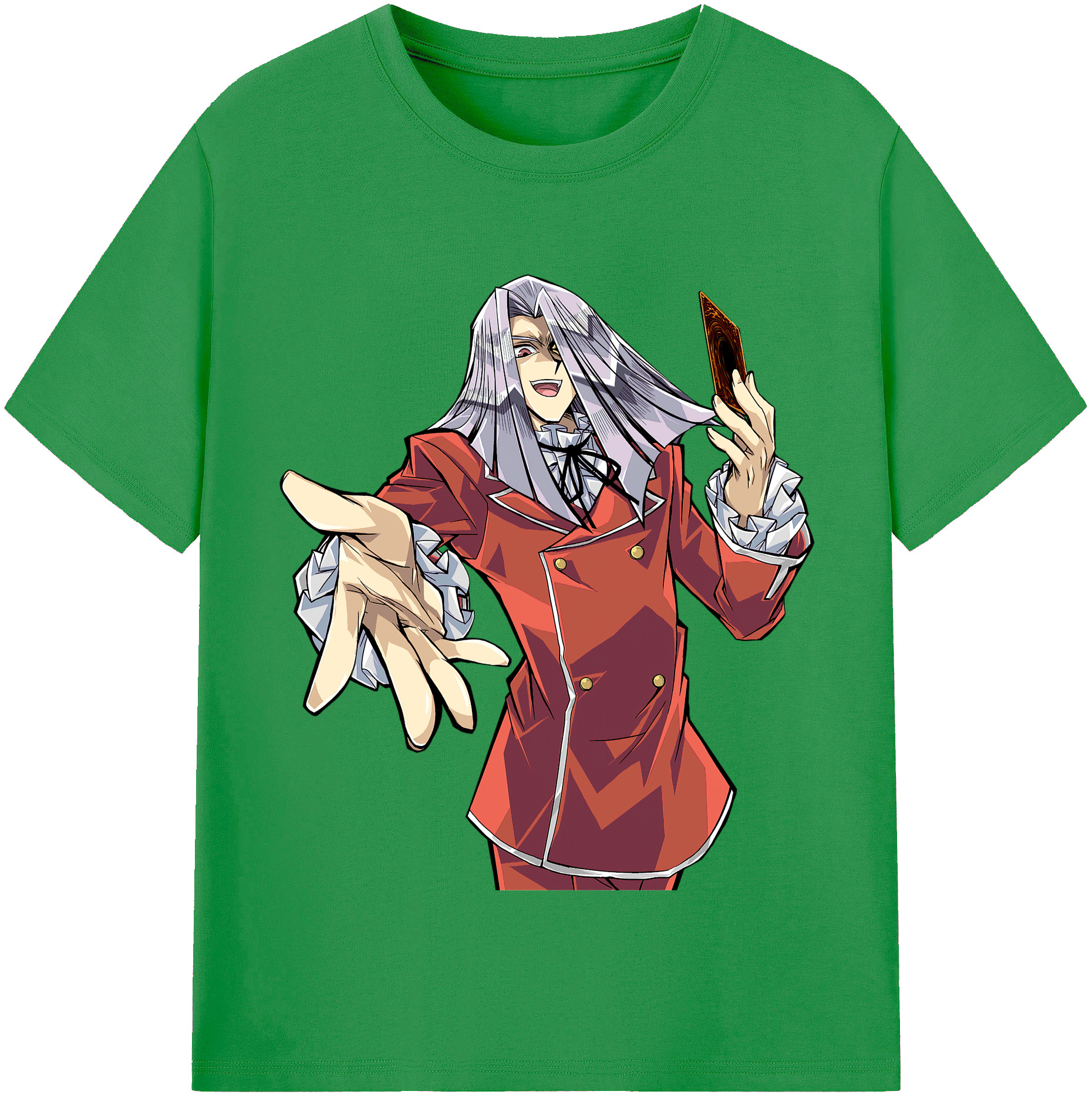 （画像用） 遊☆戯☆王 Yu-Gi-Oh! レディースカジュアルプリントTシャツ（綿100％）