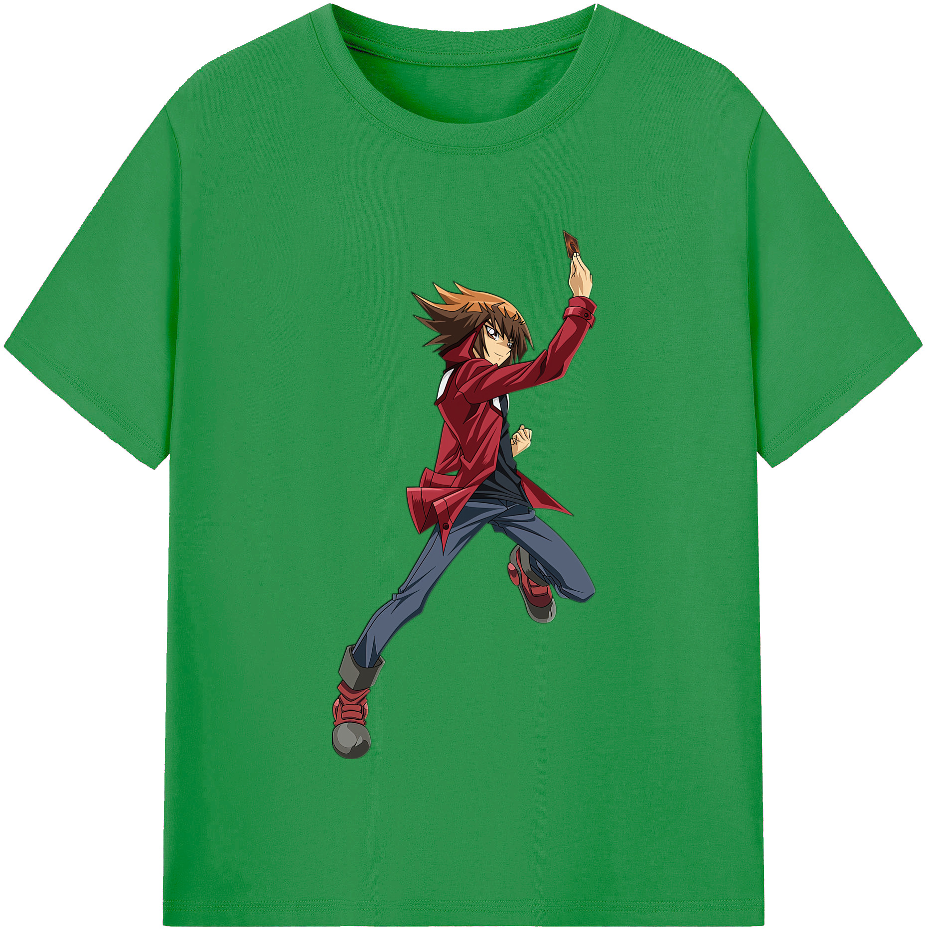 （画像用） 遊☆戯☆王 Yu-Gi-Oh! レディースカジュアルプリントTシャツ（綿100％）