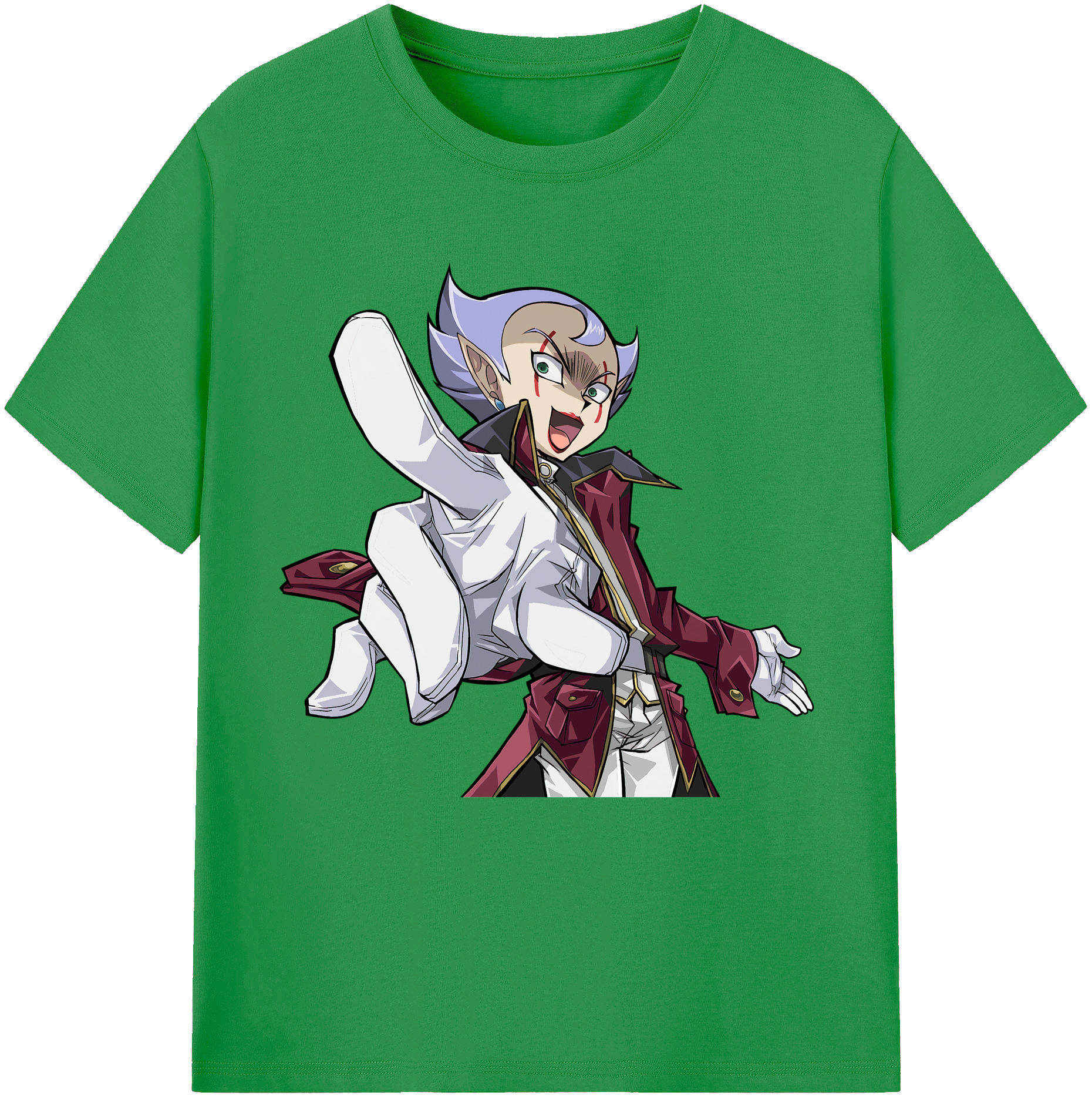 （画像用） 遊☆戯☆王 Yu-Gi-Oh! レディースカジュアルプリントTシャツ（綿100％）