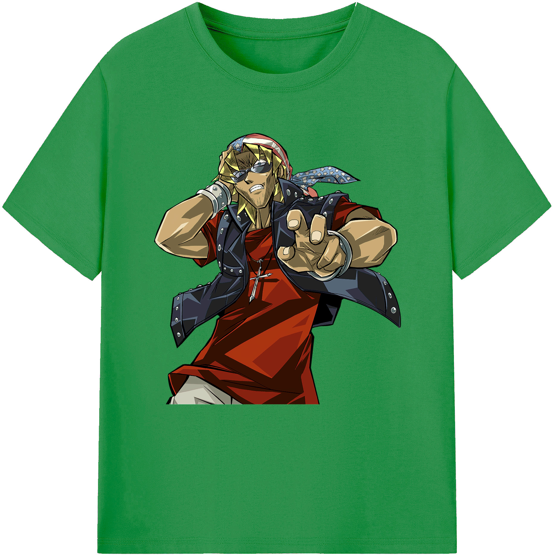 （画像用） 遊☆戯☆王 Yu-Gi-Oh! レディースカジュアルプリントTシャツ（綿100％）