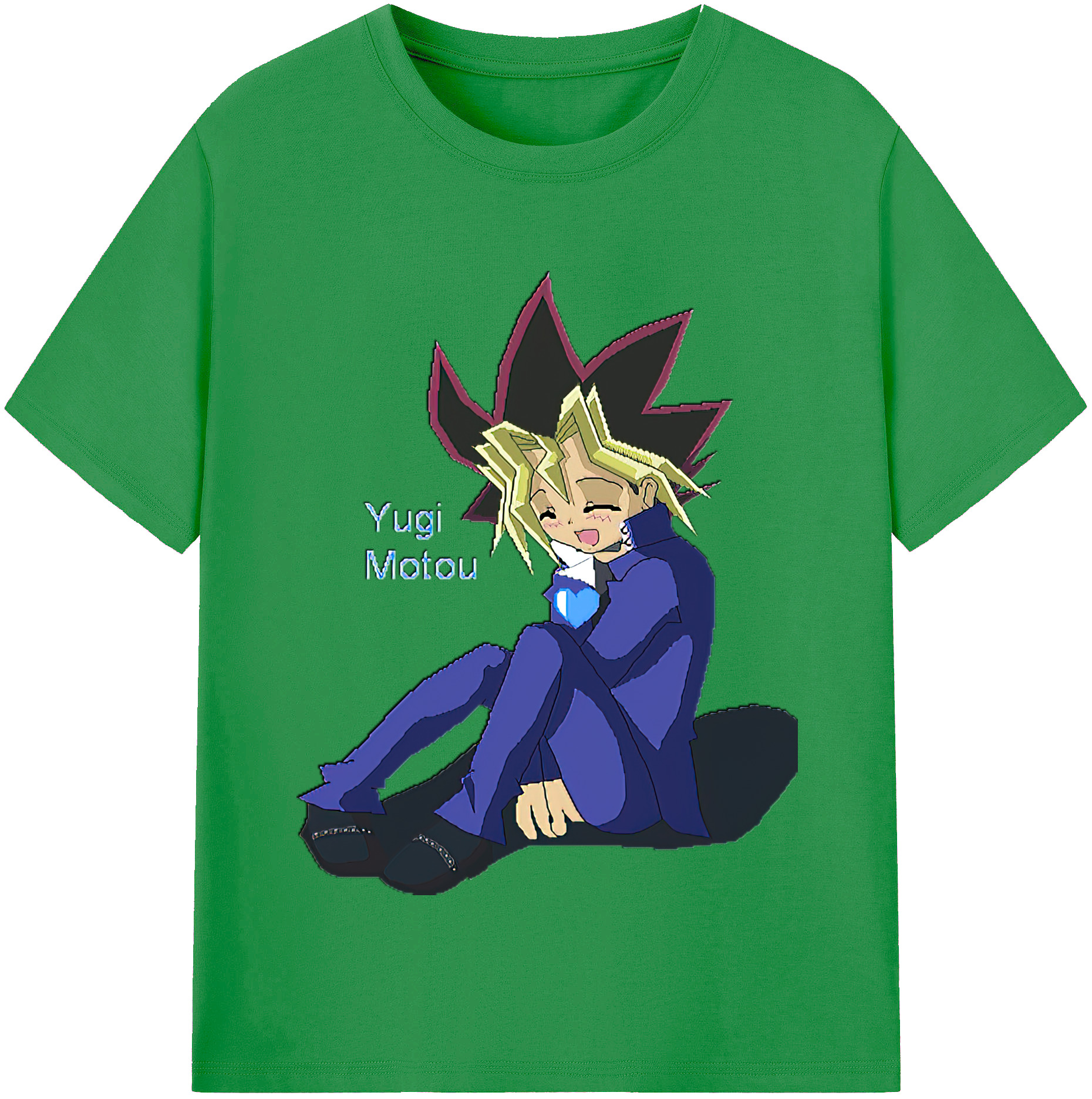 （画像用） 遊☆戯☆王 Yu-Gi-Oh! レディースカジュアルプリントTシャツ（綿100％）