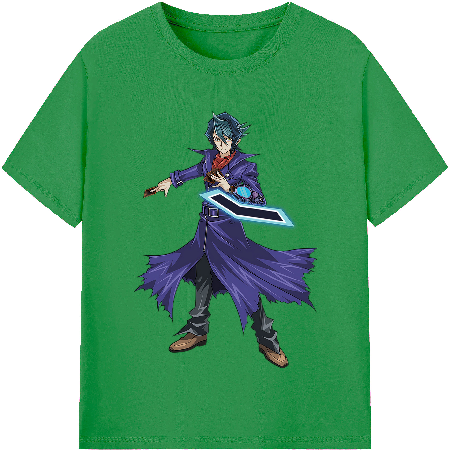 （画像用） 遊☆戯☆王 Yu-Gi-Oh! レディースカジュアルプリントTシャツ（綿100％）