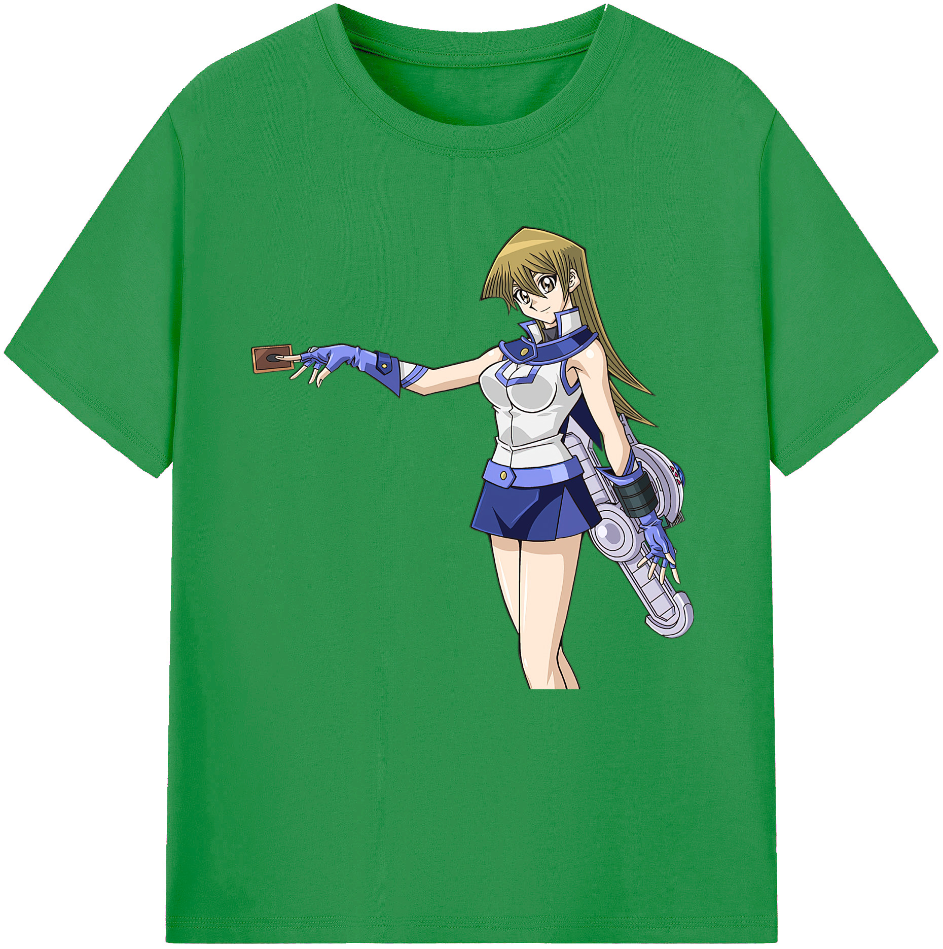 （画像用） 遊☆戯☆王 Yu-Gi-Oh! レディースカジュアルプリントTシャツ（綿100％）
