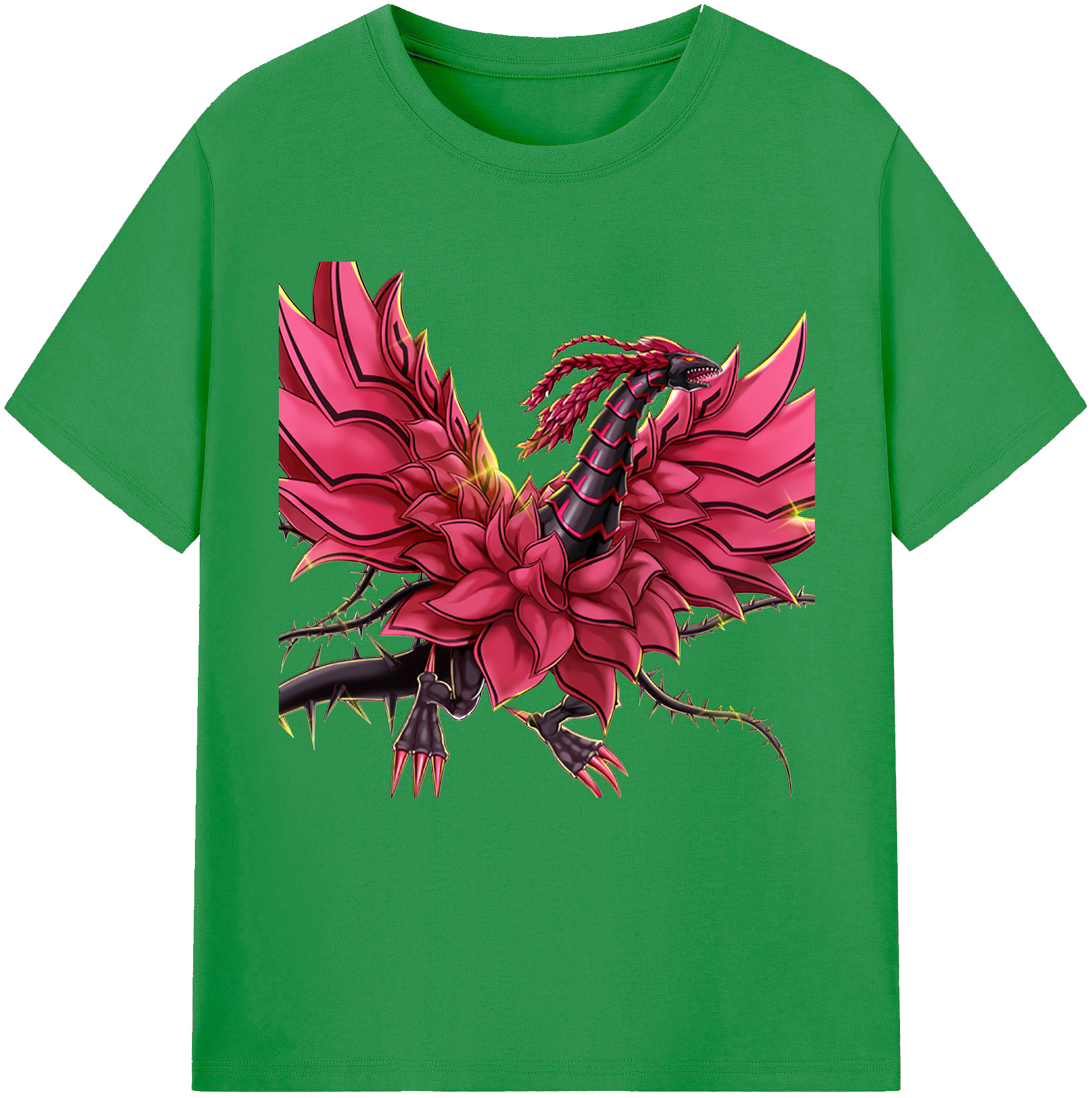 （画像用） 遊☆戯☆王 Yu-Gi-Oh! レディースカジュアルプリントTシャツ（綿100％）
