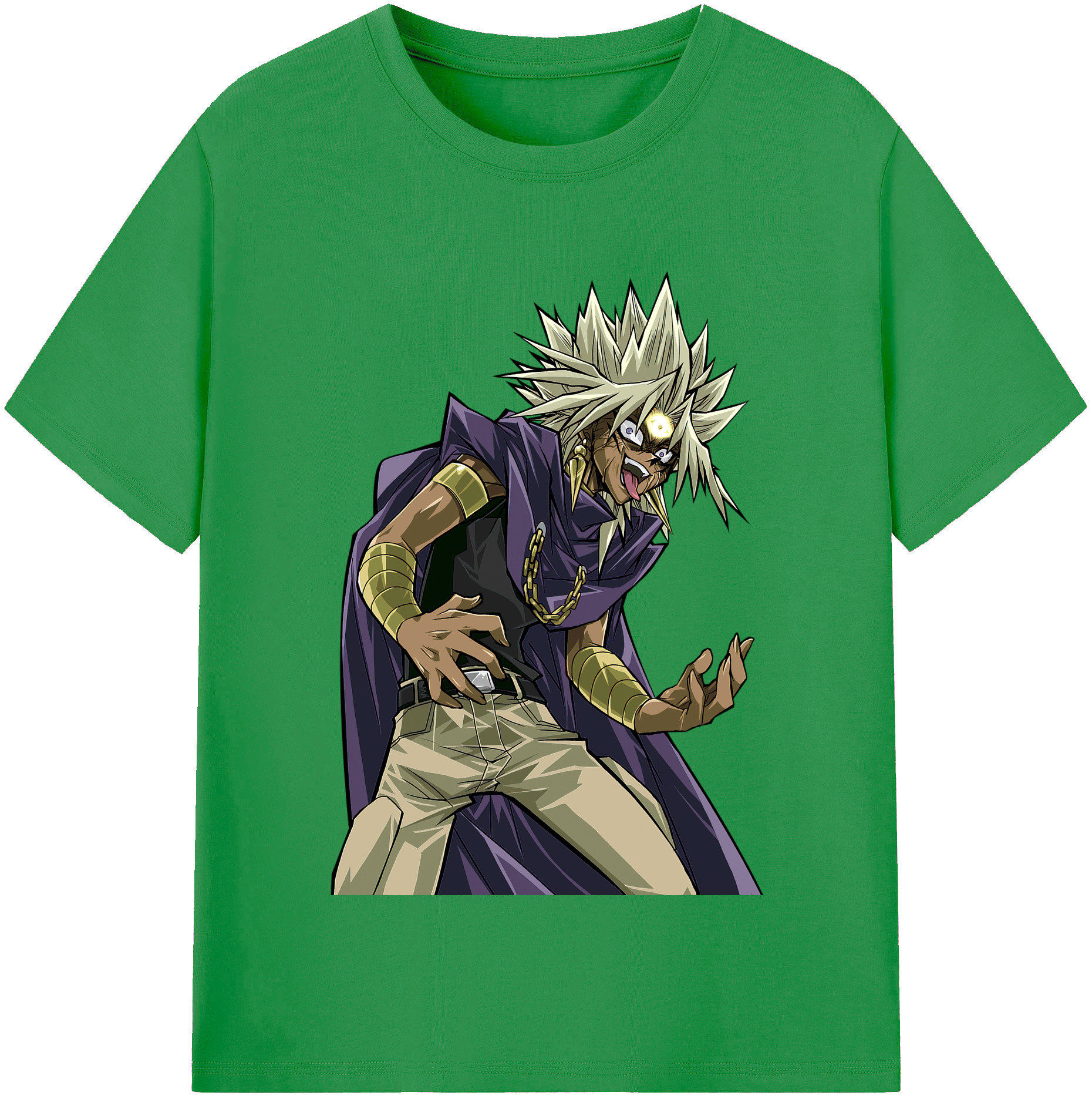 （画像用） 遊☆戯☆王 Yu-Gi-Oh! レディースカジュアルプリントTシャツ（綿100％）
