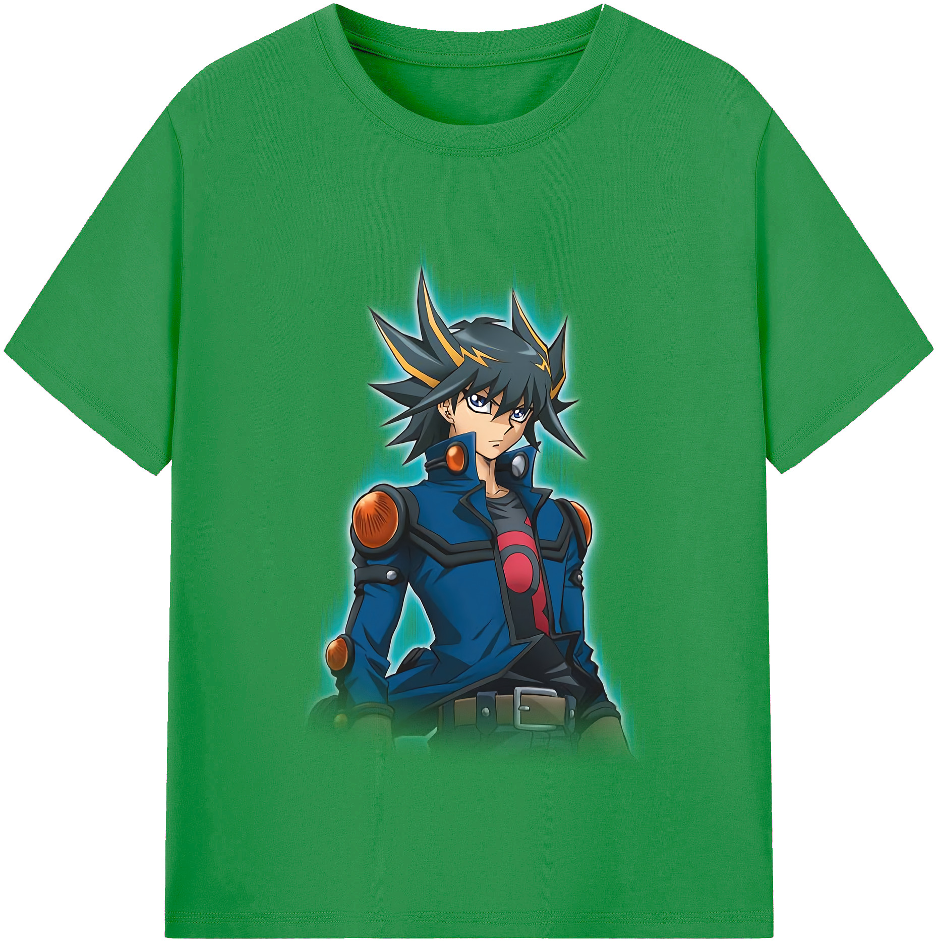 （画像用） 遊☆戯☆王 Yu-Gi-Oh! レディースカジュアルプリントTシャツ（綿100％）