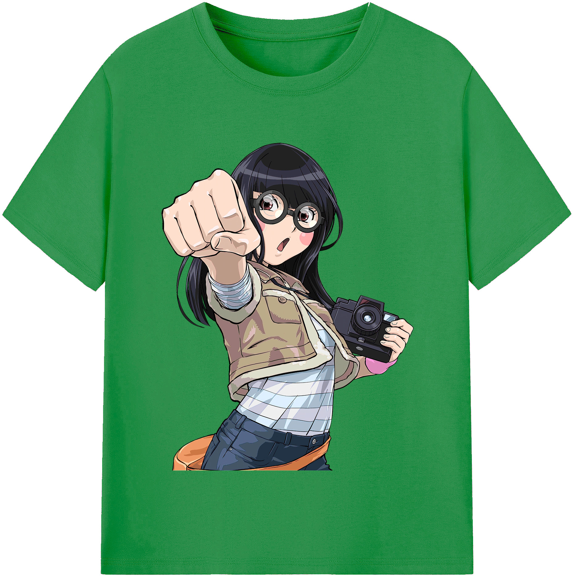 （画像用） 遊☆戯☆王 Yu-Gi-Oh! レディースカジュアルプリントTシャツ（綿100％）