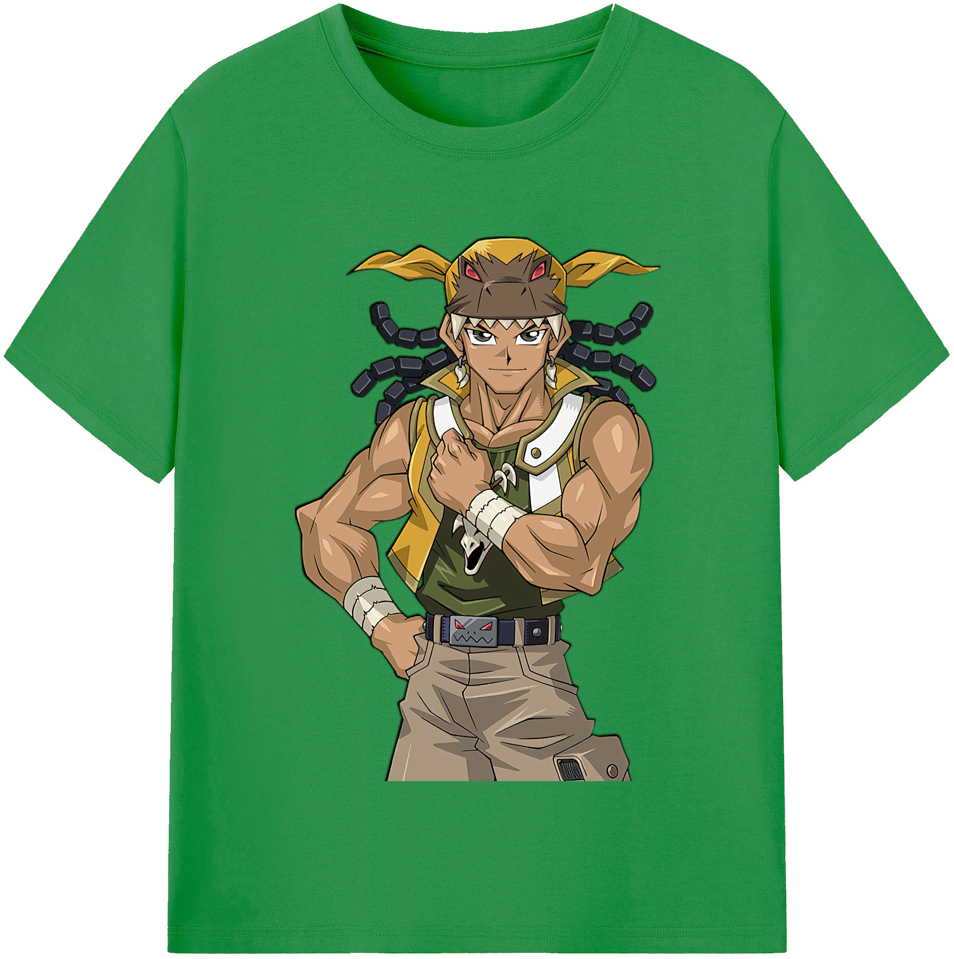 （画像用） 遊☆戯☆王 Yu-Gi-Oh! レディースカジュアルプリントTシャツ（綿100％）