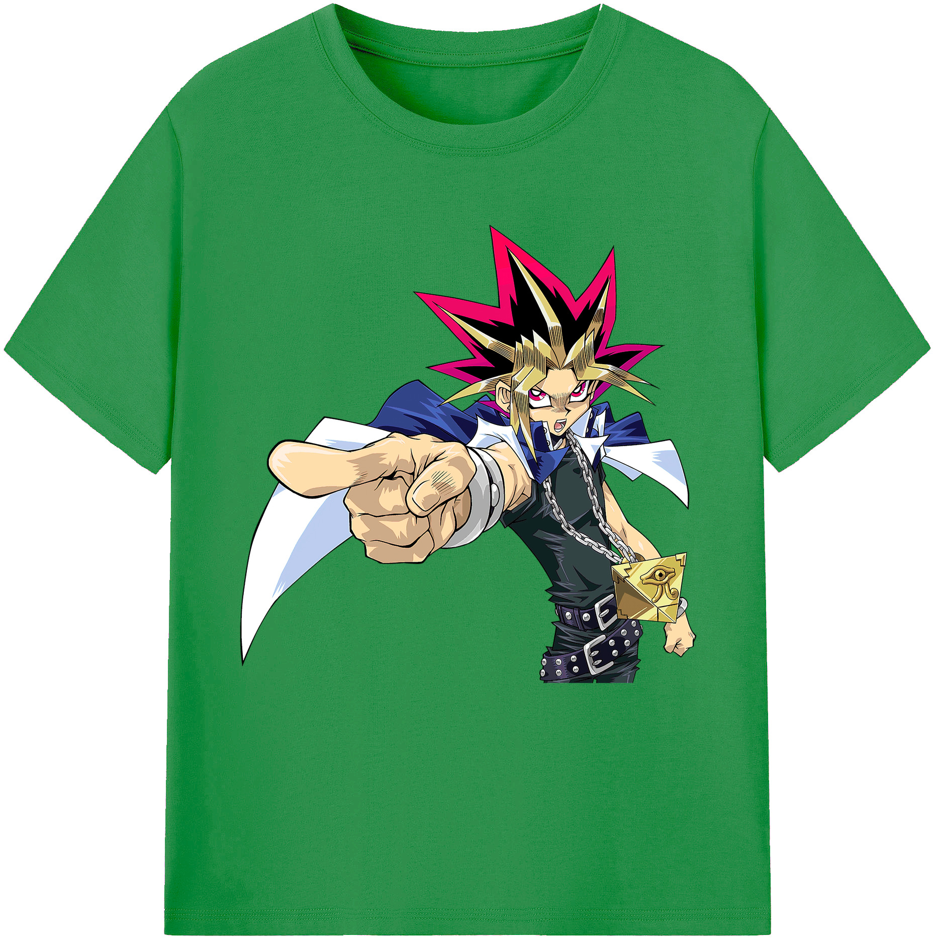 （画像用） 遊☆戯☆王 Yu-Gi-Oh! レディースカジュアルプリントTシャツ（綿100％）
