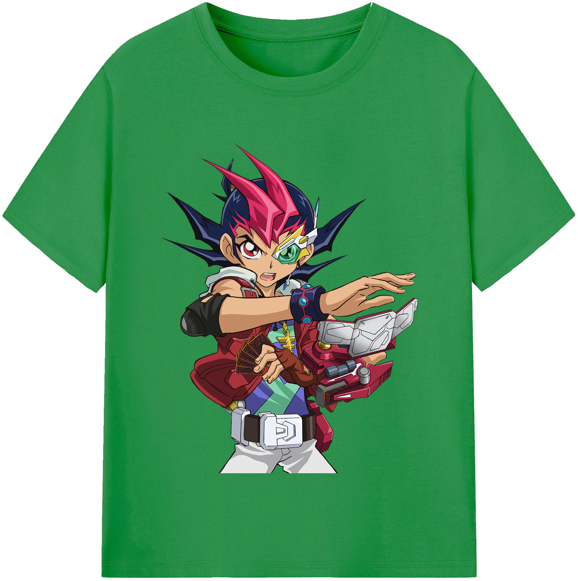 （画像用） 遊☆戯☆王 Yu-Gi-Oh! レディースカジュアルプリントTシャツ（綿100％）