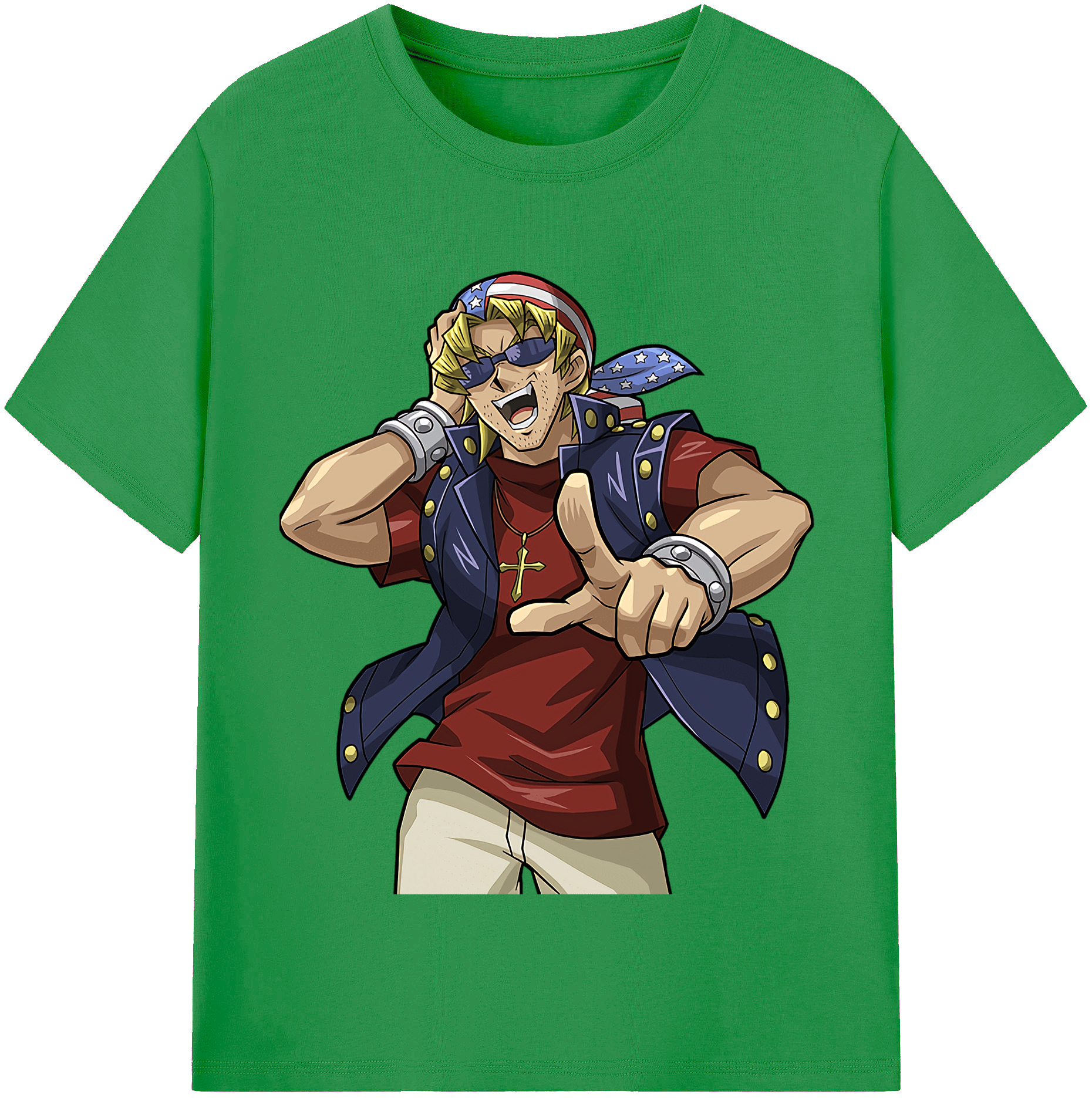 （画像用） 遊☆戯☆王 Yu-Gi-Oh! レディースカジュアルプリントTシャツ（綿100％）