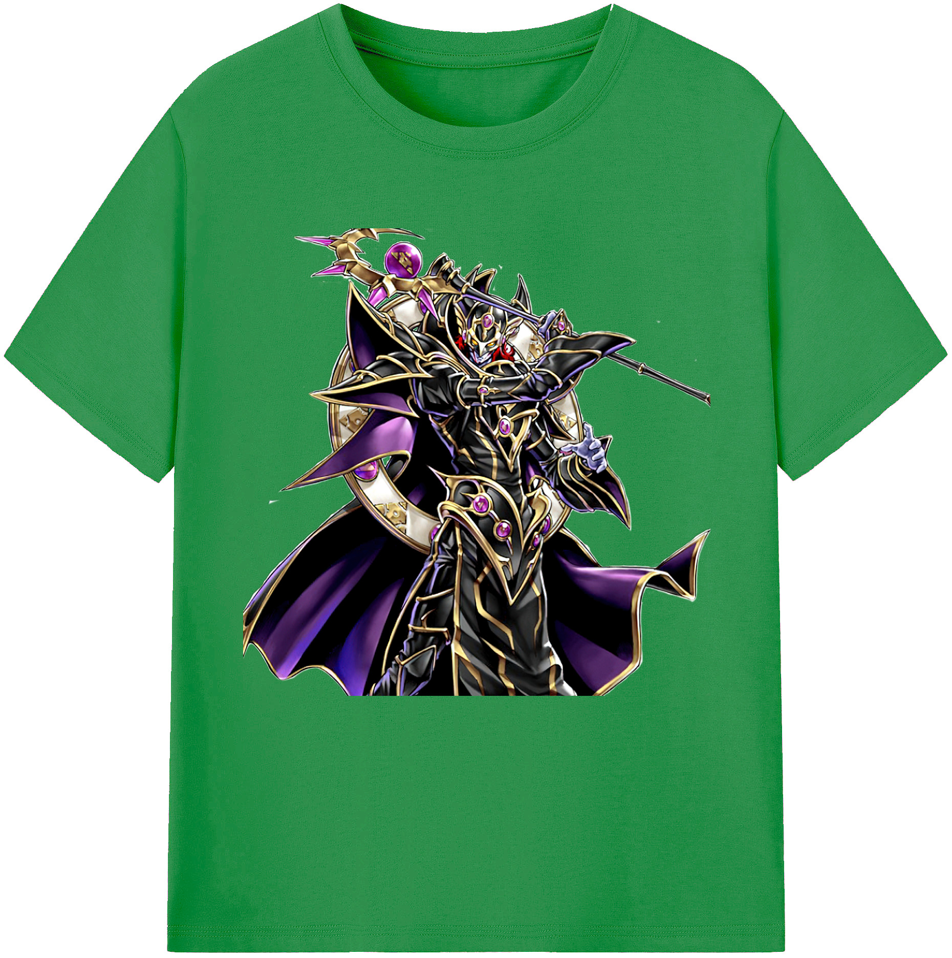 （画像用） 遊☆戯☆王 Yu-Gi-Oh! レディースカジュアルプリントTシャツ（綿100％）