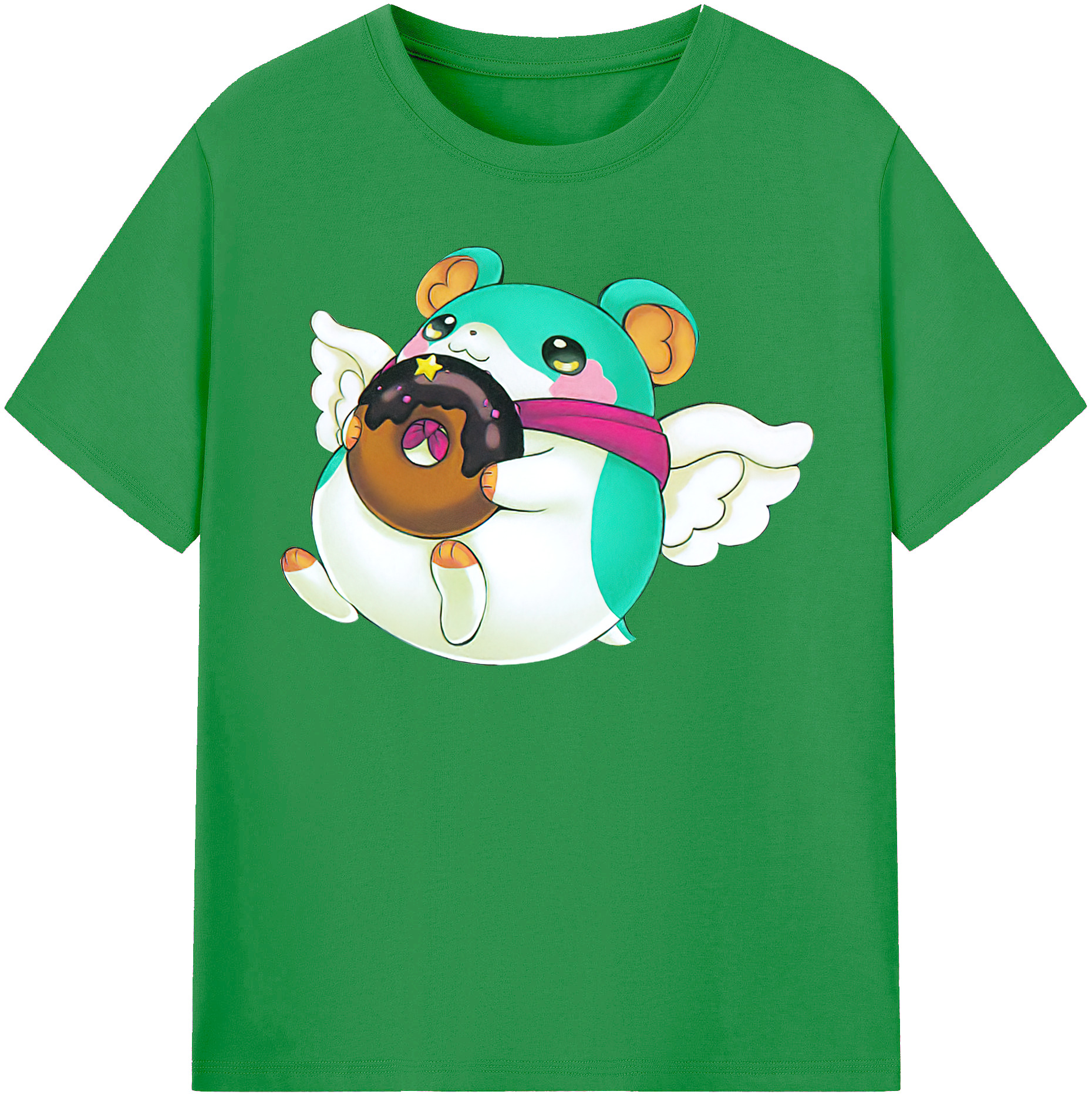 （画像用） 遊☆戯☆王 Yu-Gi-Oh! レディースカジュアルプリントTシャツ（綿100％）