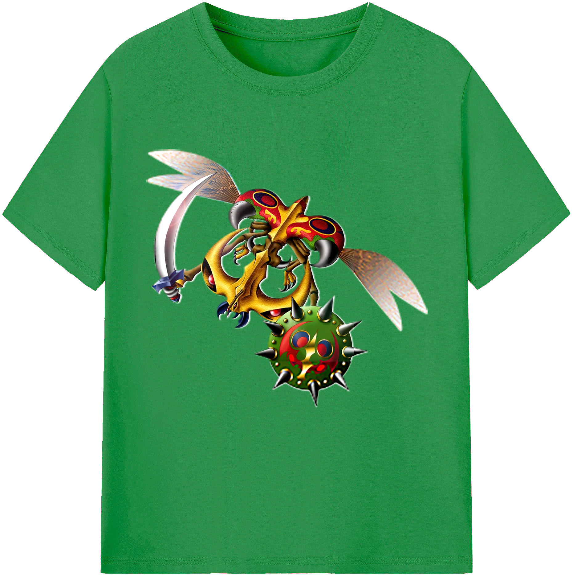 （画像用） 遊☆戯☆王 Yu-Gi-Oh! レディースカジュアルプリントTシャツ（綿100％）