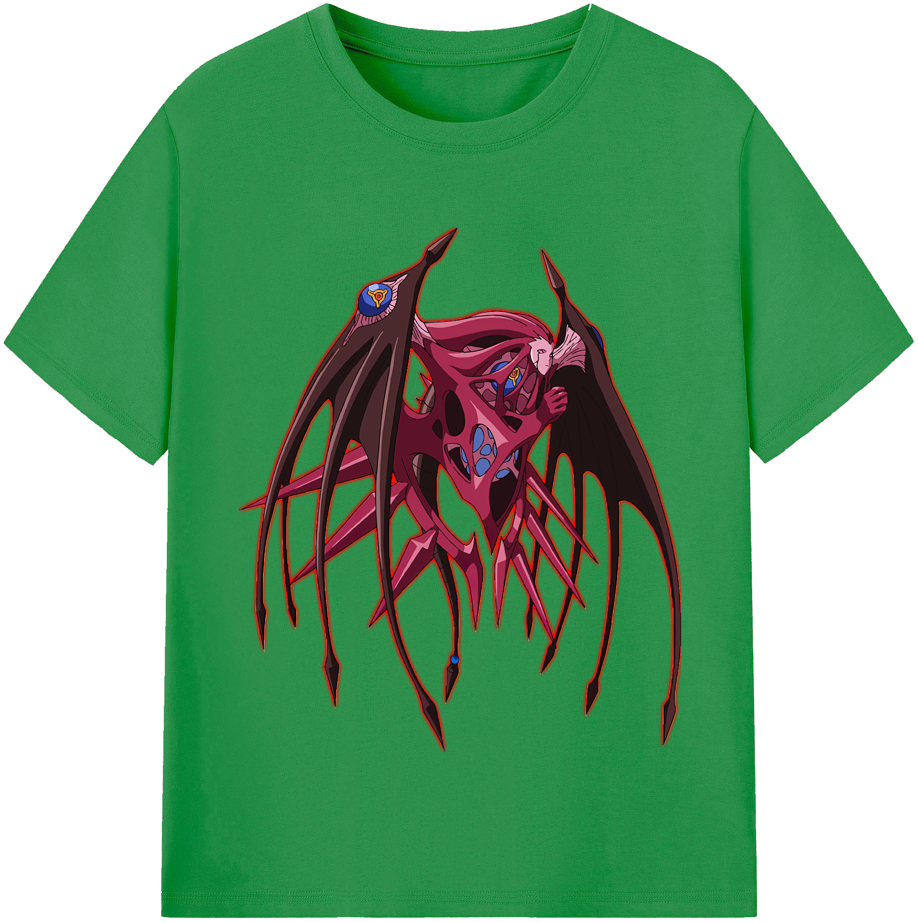 （画像用） 遊☆戯☆王 Yu-Gi-Oh! レディースカジュアルプリントTシャツ（綿100％）