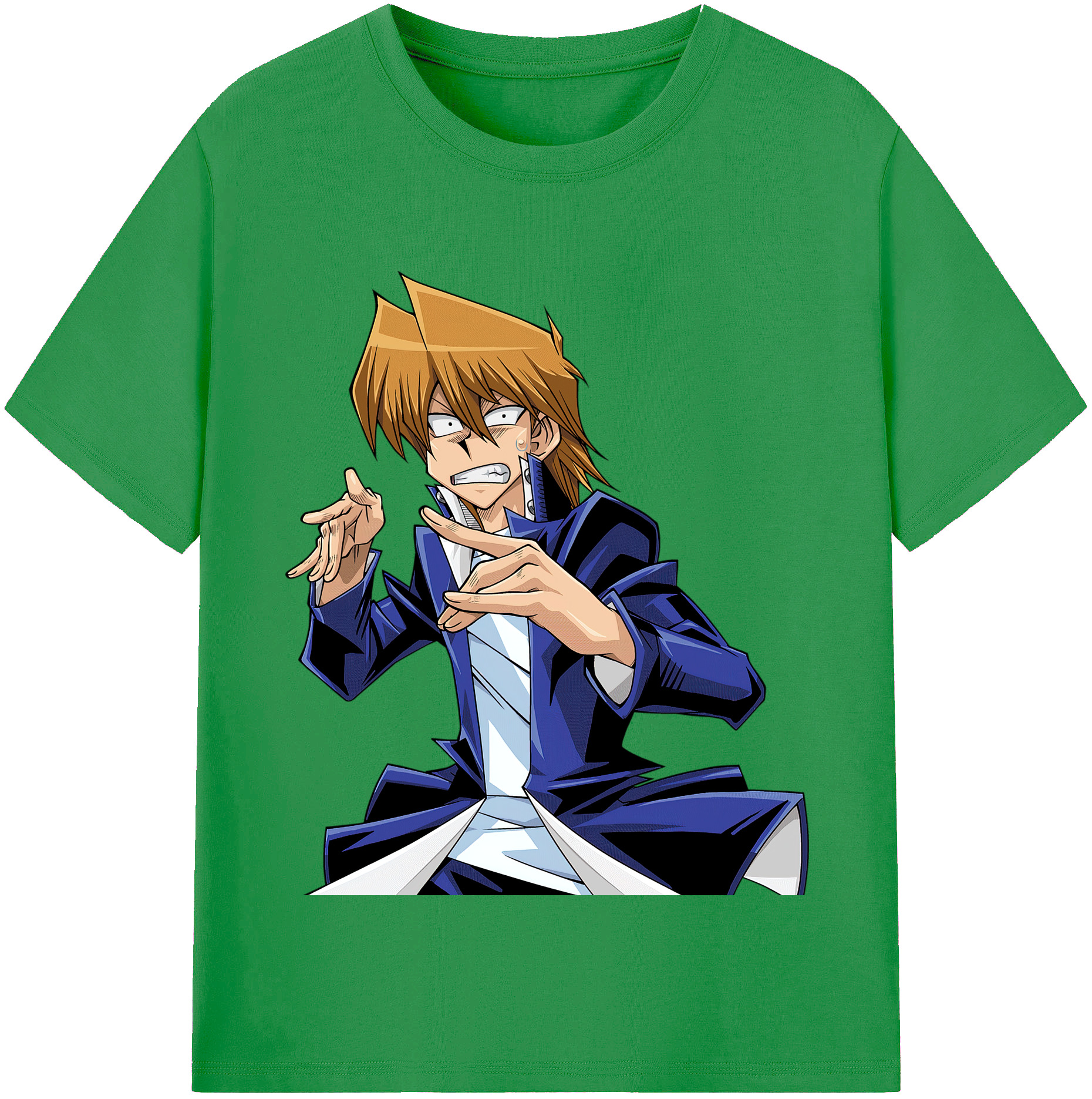 （画像用） 遊☆戯☆王 Yu-Gi-Oh! レディースカジュアルプリントTシャツ（綿100％）