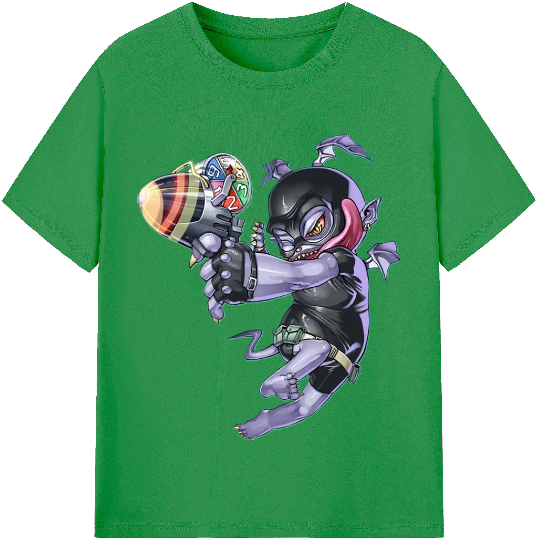 （画像用） 遊☆戯☆王 Yu-Gi-Oh! レディースカジュアルプリントTシャツ（綿100％）