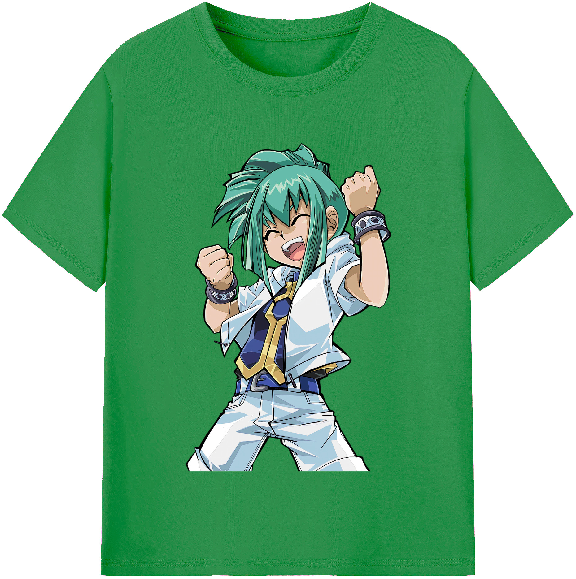 （画像用） 遊☆戯☆王 Yu-Gi-Oh! レディースカジュアルプリントTシャツ（綿100％）