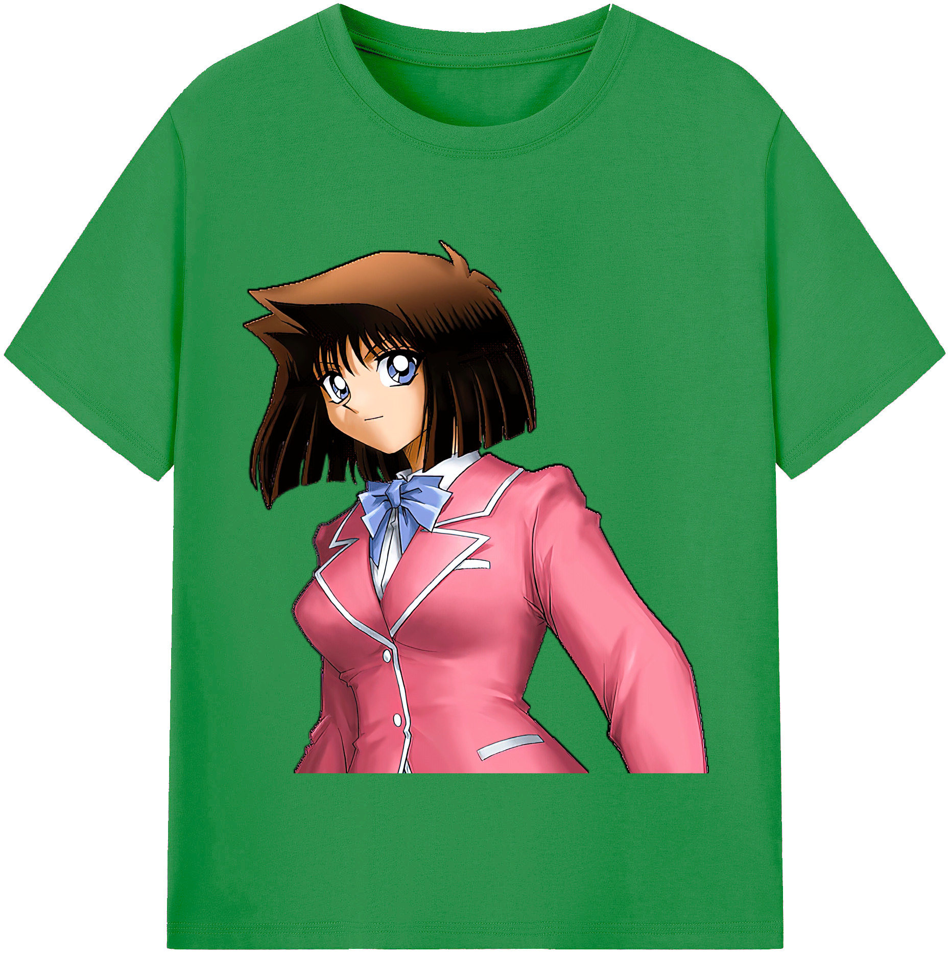 （画像用） 遊☆戯☆王 Yu-Gi-Oh! レディースカジュアルプリントTシャツ（綿100％）