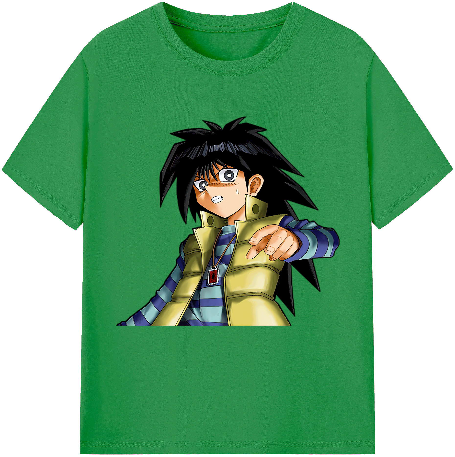 （画像用） 遊☆戯☆王 Yu-Gi-Oh! レディースカジュアルプリントTシャツ（綿100％）