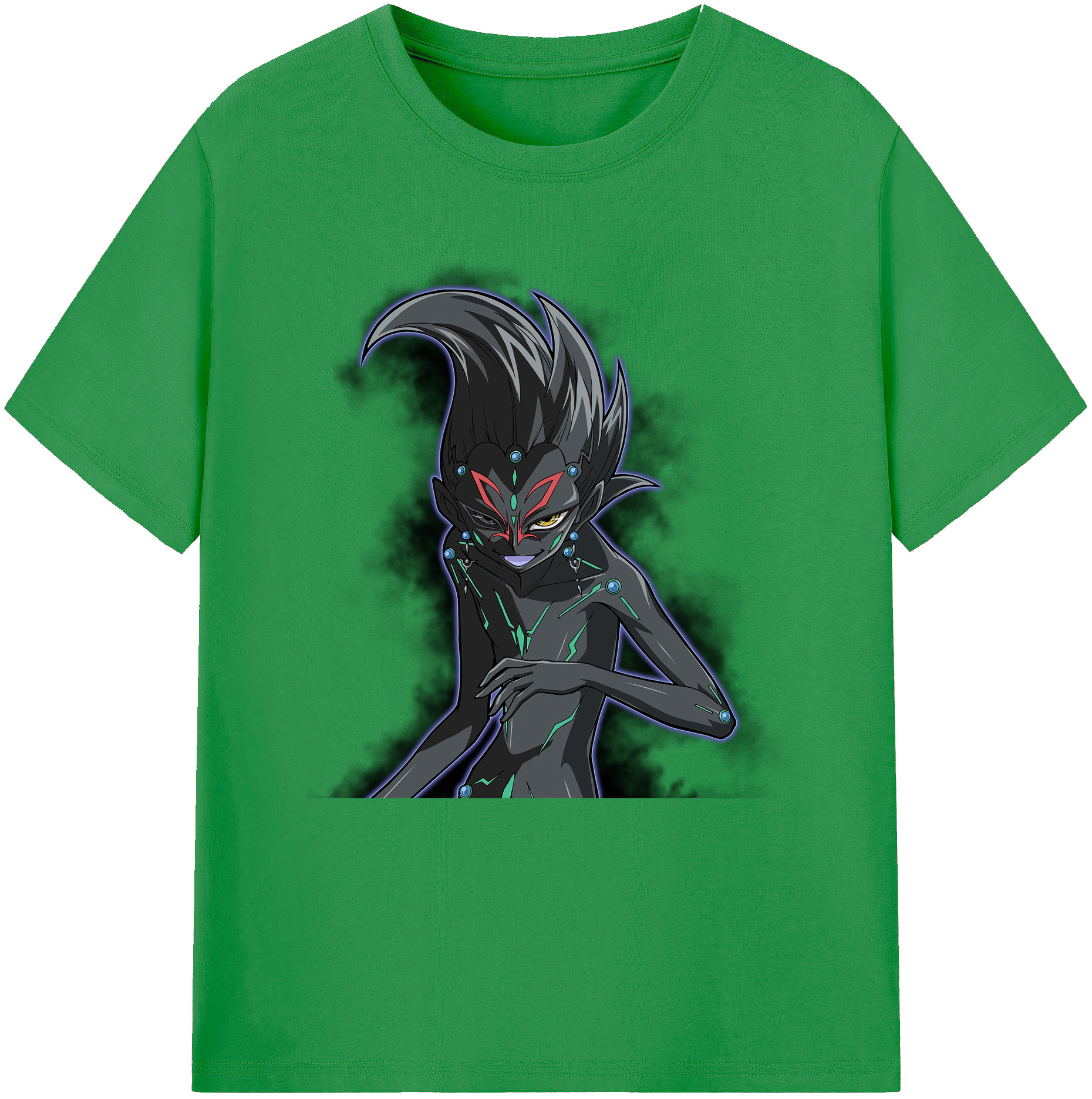 （画像用） 遊☆戯☆王 Yu-Gi-Oh! レディースカジュアルプリントTシャツ（綿100％）