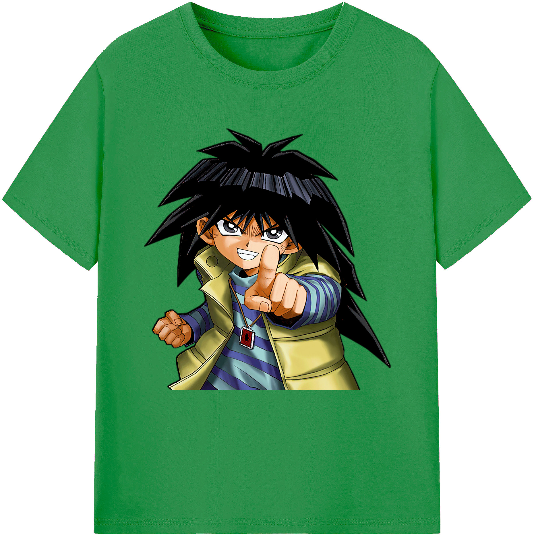 （画像用） 遊☆戯☆王 Yu-Gi-Oh! レディースカジュアルプリントTシャツ（綿100％）