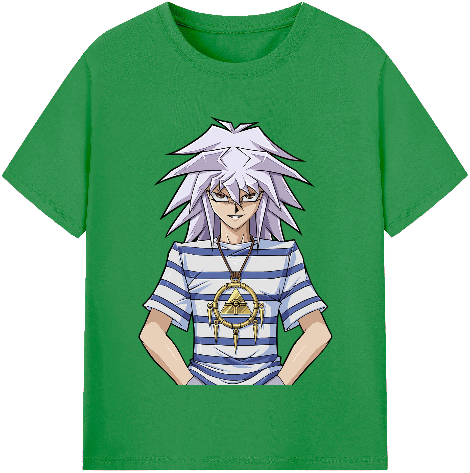 （画像用） 遊☆戯☆王 Yu-Gi-Oh! レディースカジュアルプリントTシャツ（綿100％）