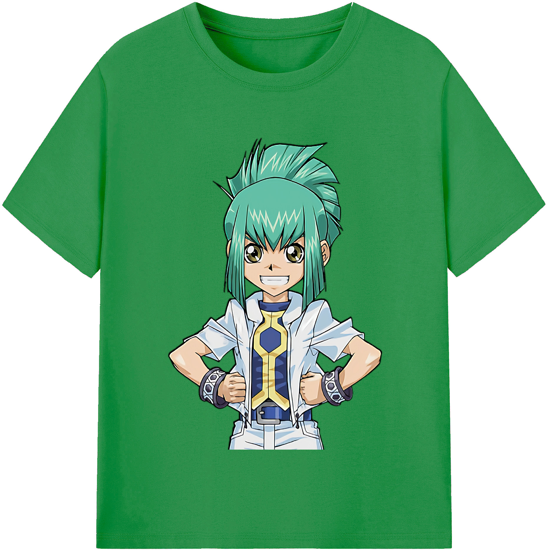 （画像用） 遊☆戯☆王 Yu-Gi-Oh! レディースカジュアルプリントTシャツ（綿100％）