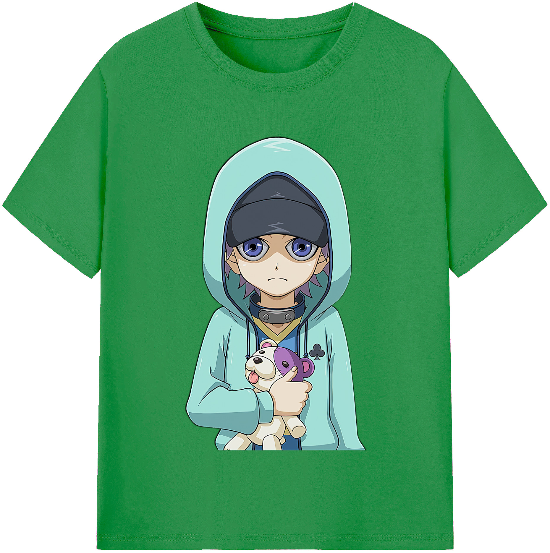 （画像用） 遊☆戯☆王 Yu-Gi-Oh! レディースカジュアルプリントTシャツ（綿100％）