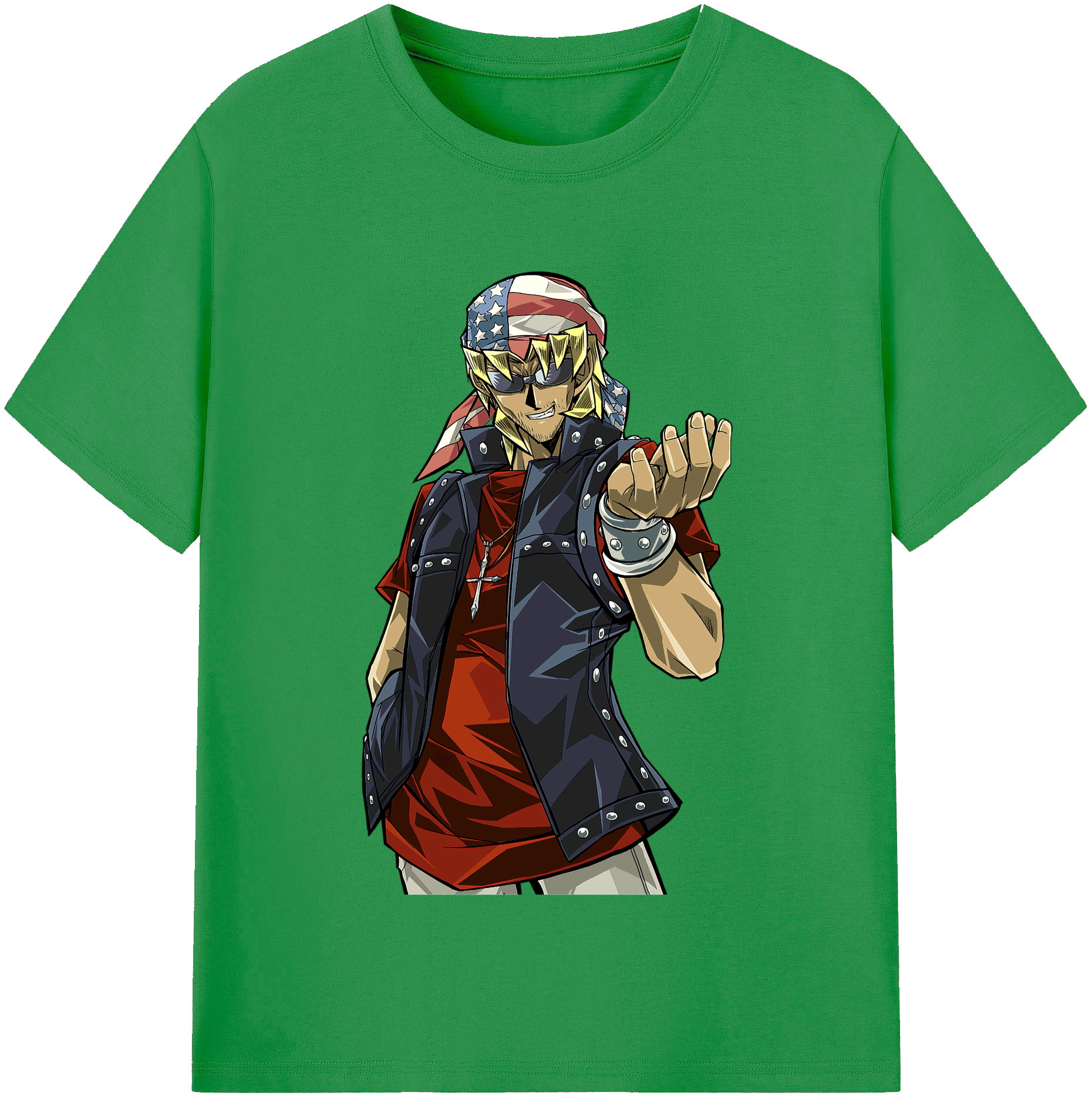 （画像用） 遊☆戯☆王 Yu-Gi-Oh! レディースカジュアルプリントTシャツ（綿100％）