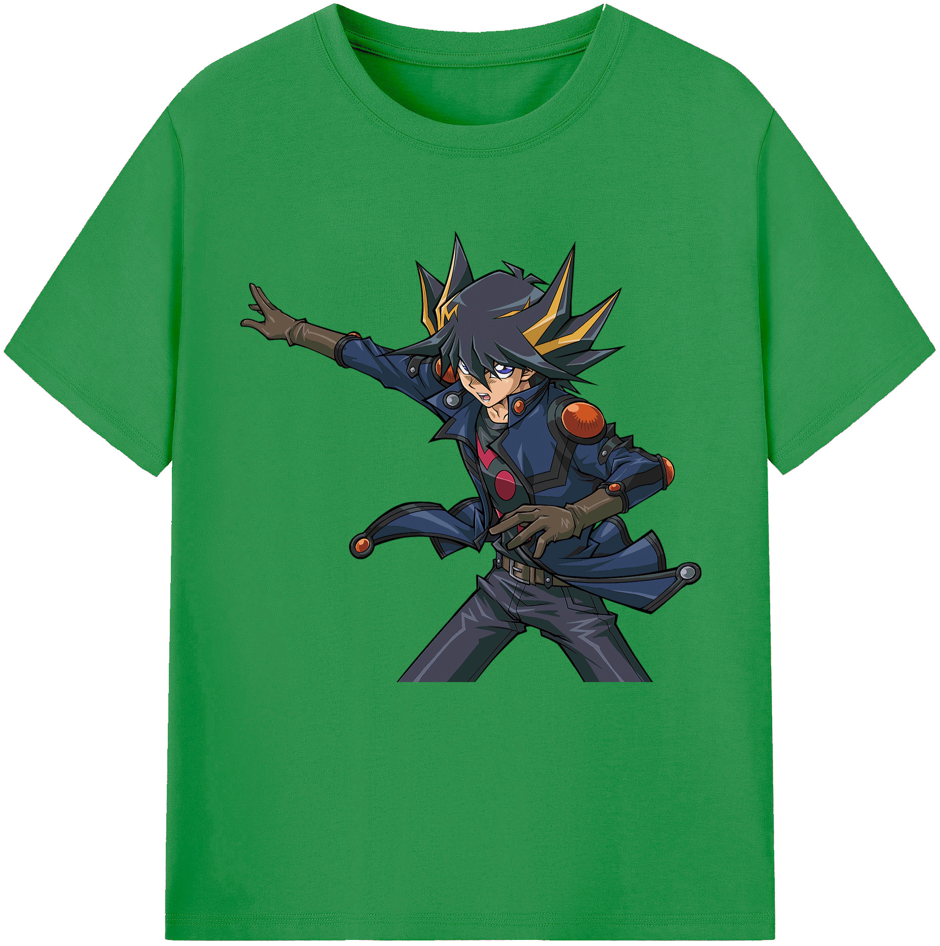 （画像用） 遊☆戯☆王 Yu-Gi-Oh! レディースカジュアルプリントTシャツ（綿100％）