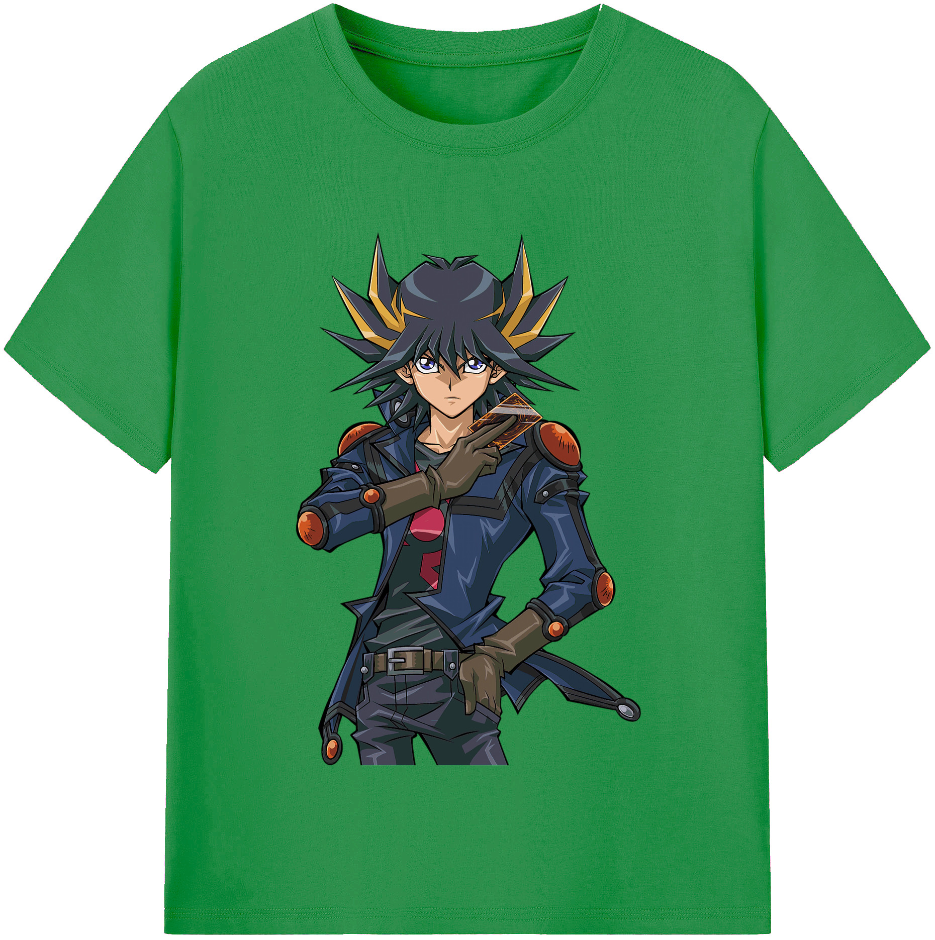 （画像用） 遊☆戯☆王 Yu-Gi-Oh! レディースカジュアルプリントTシャツ（綿100％）