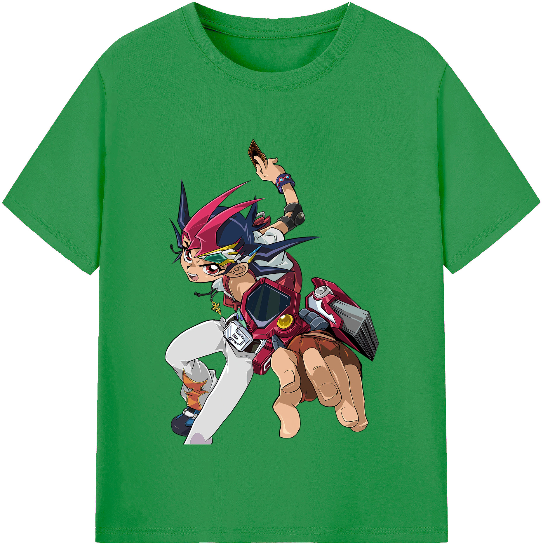 （画像用） 遊☆戯☆王 Yu-Gi-Oh! レディースカジュアルプリントTシャツ（綿100％）