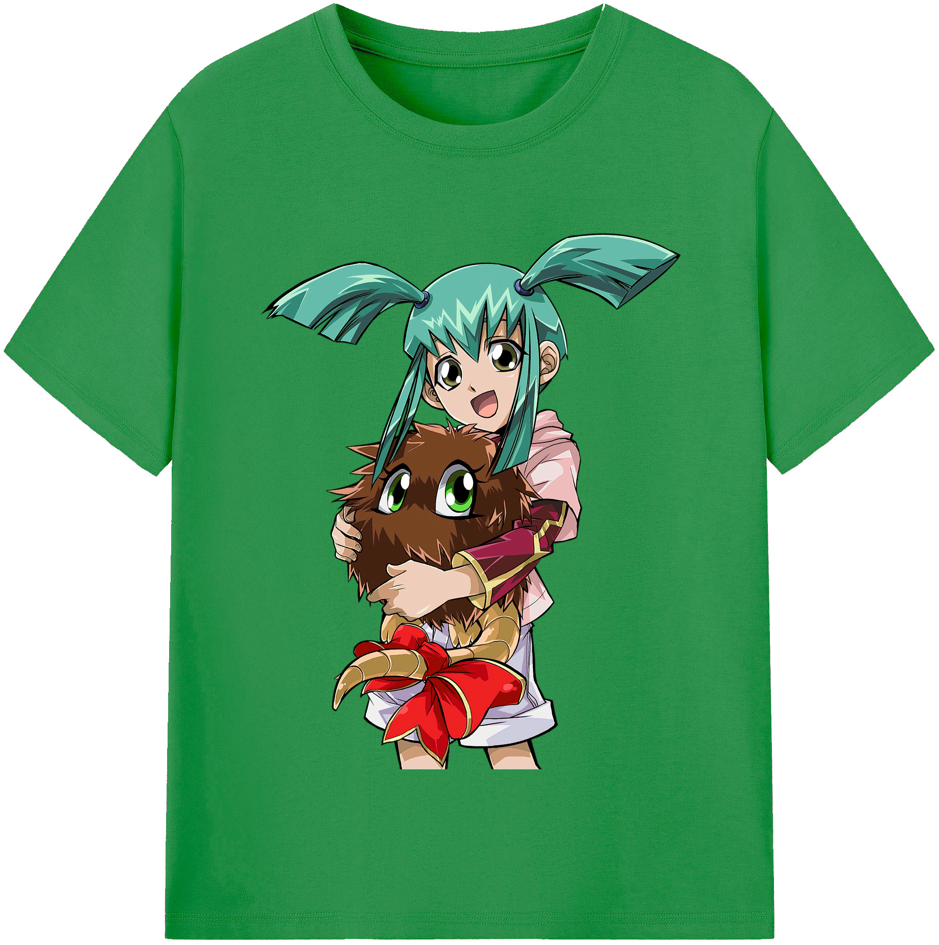 （画像用） 遊☆戯☆王 Yu-Gi-Oh! レディースカジュアルプリントTシャツ（綿100％）