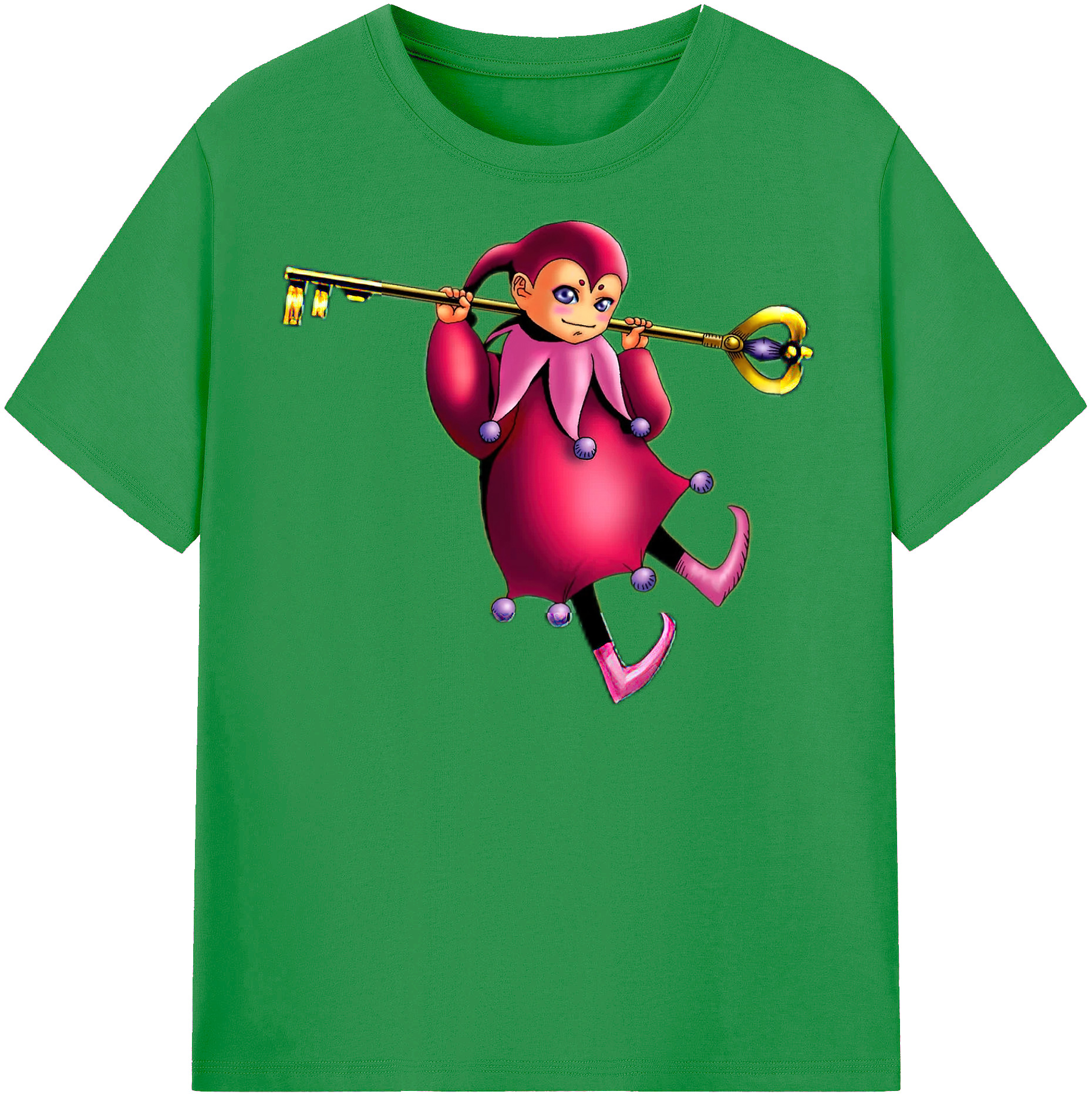 （画像用） 遊☆戯☆王 Yu-Gi-Oh! レディースカジュアルプリントTシャツ（綿100％）