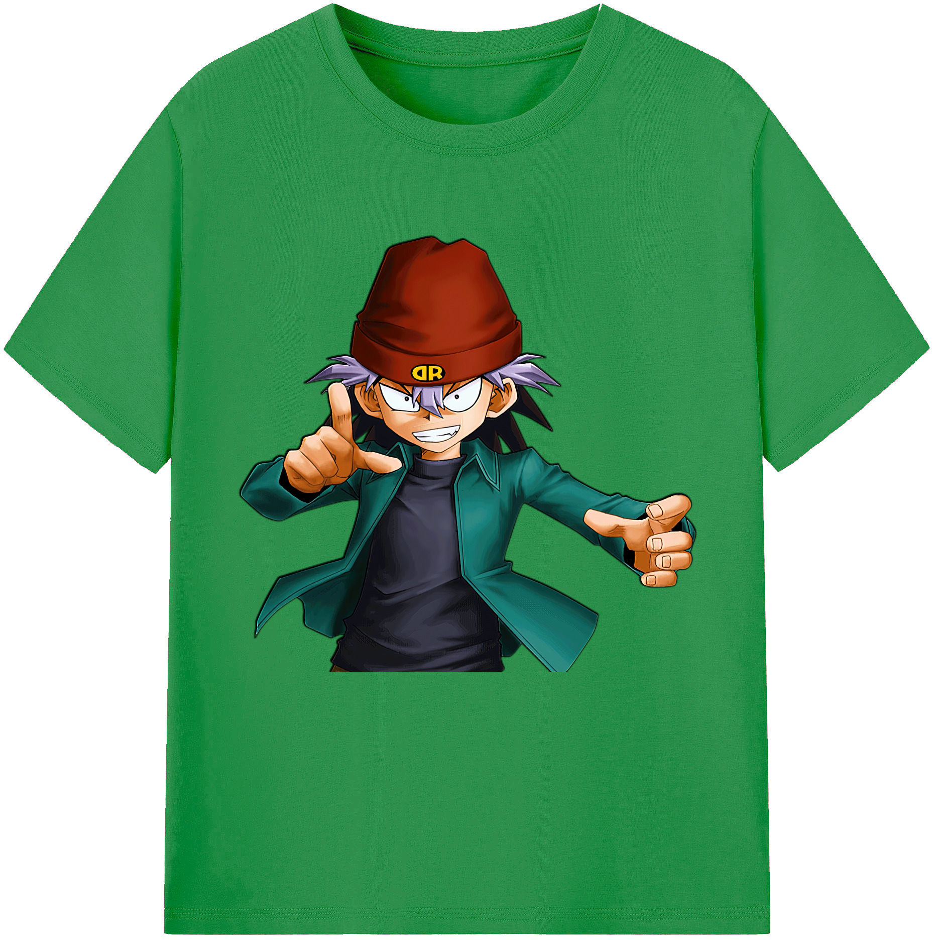 （画像用） 遊☆戯☆王 Yu-Gi-Oh! レディースカジュアルプリントTシャツ（綿100％）
