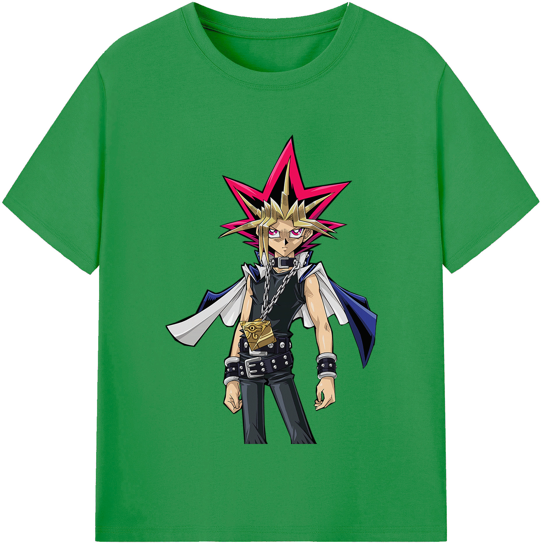（画像用） 遊☆戯☆王 Yu-Gi-Oh! レディースカジュアルプリントTシャツ（綿100％）