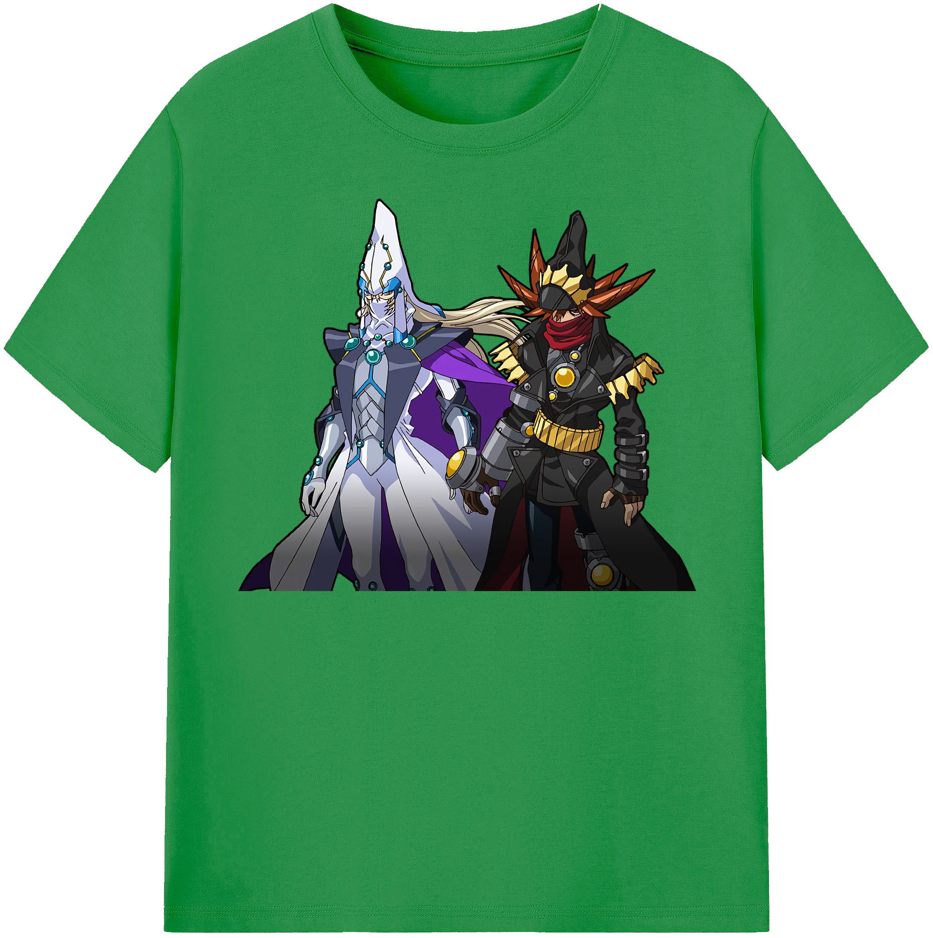 （画像用） 遊☆戯☆王 Yu-Gi-Oh! レディースカジュアルプリントTシャツ（綿100％）
