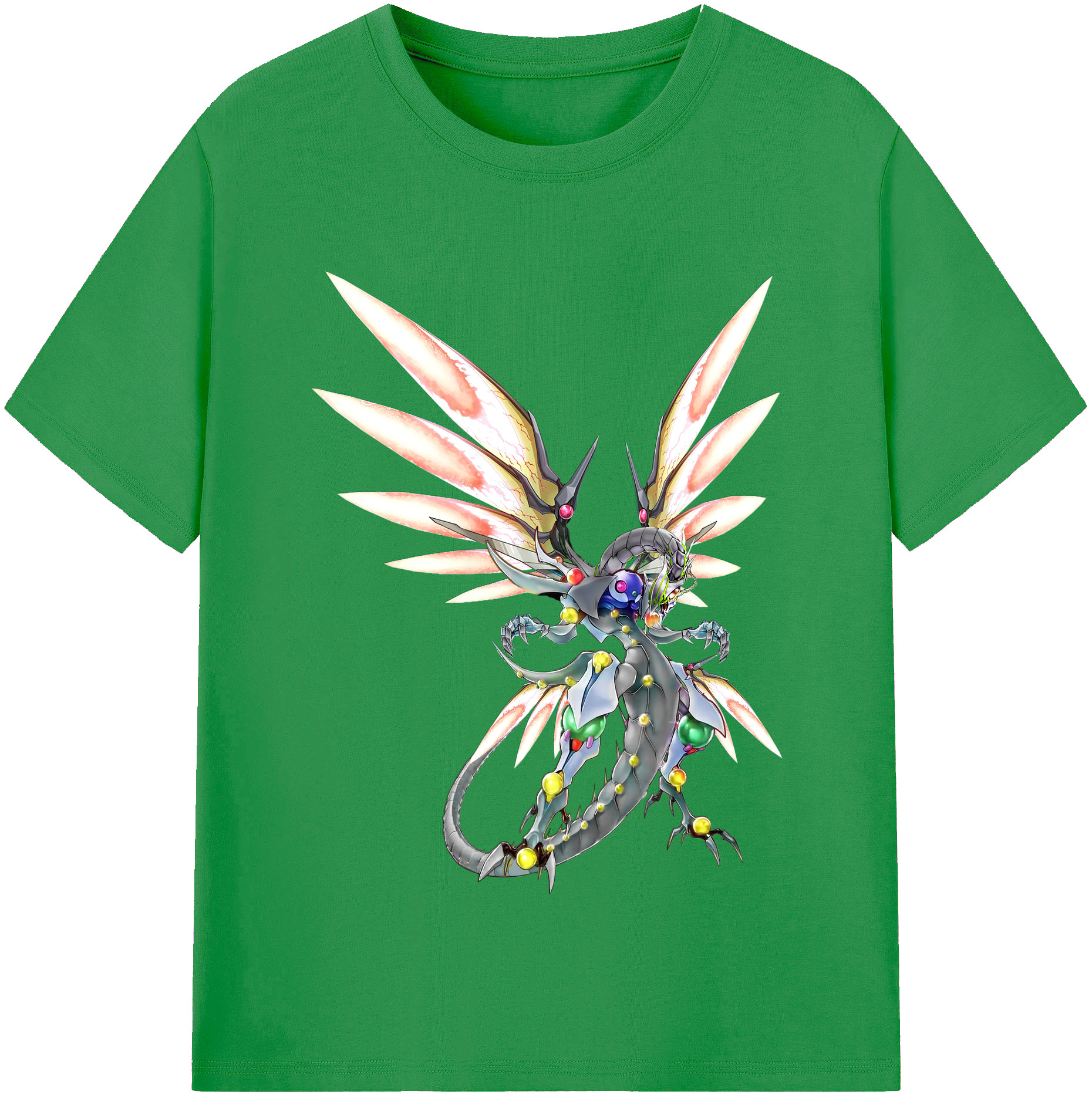 （画像用） 遊☆戯☆王 Yu-Gi-Oh! レディースカジュアルプリントTシャツ（綿100％）