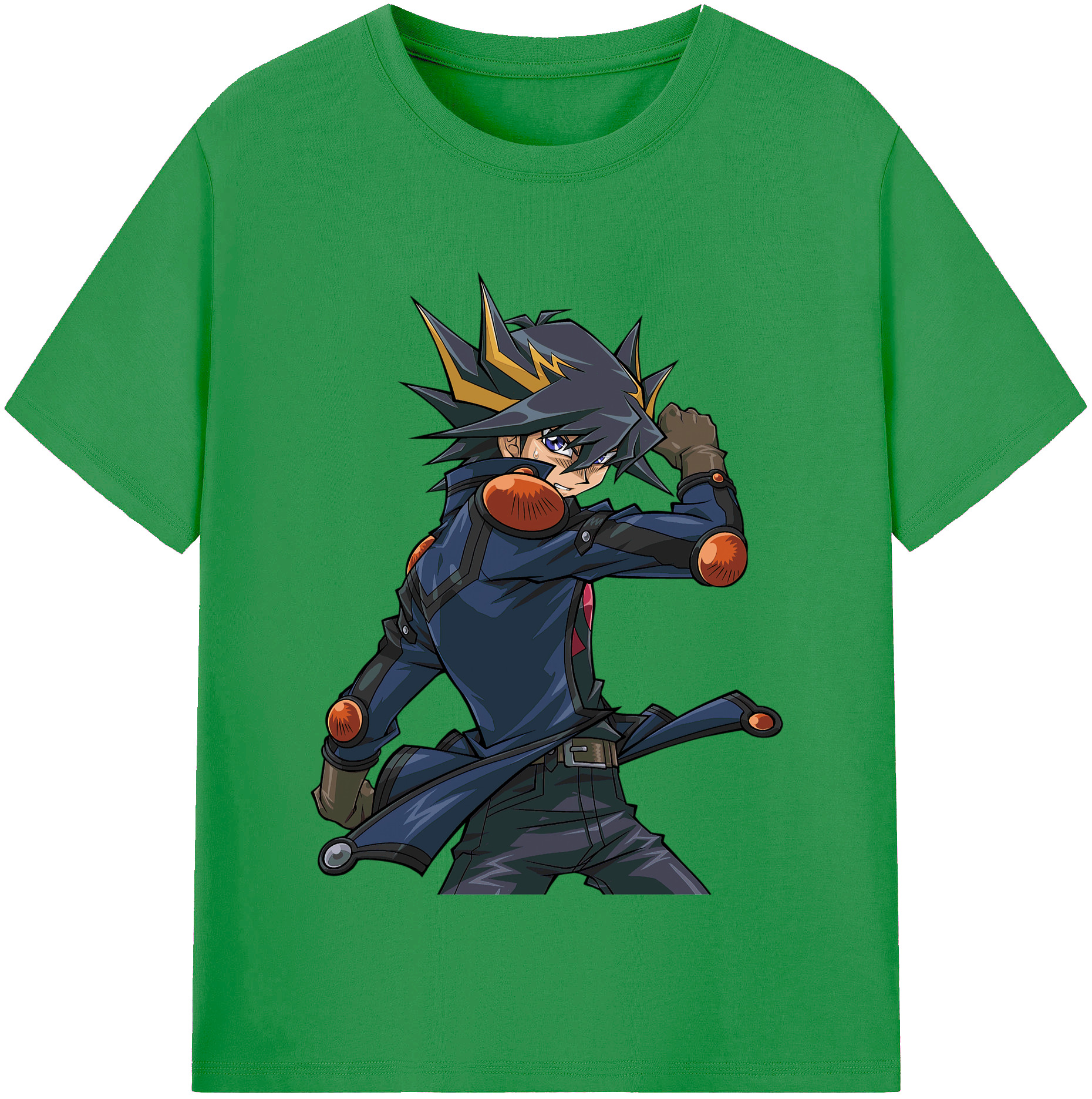 （画像用） 遊☆戯☆王 Yu-Gi-Oh! レディースカジュアルプリントTシャツ（綿100％）