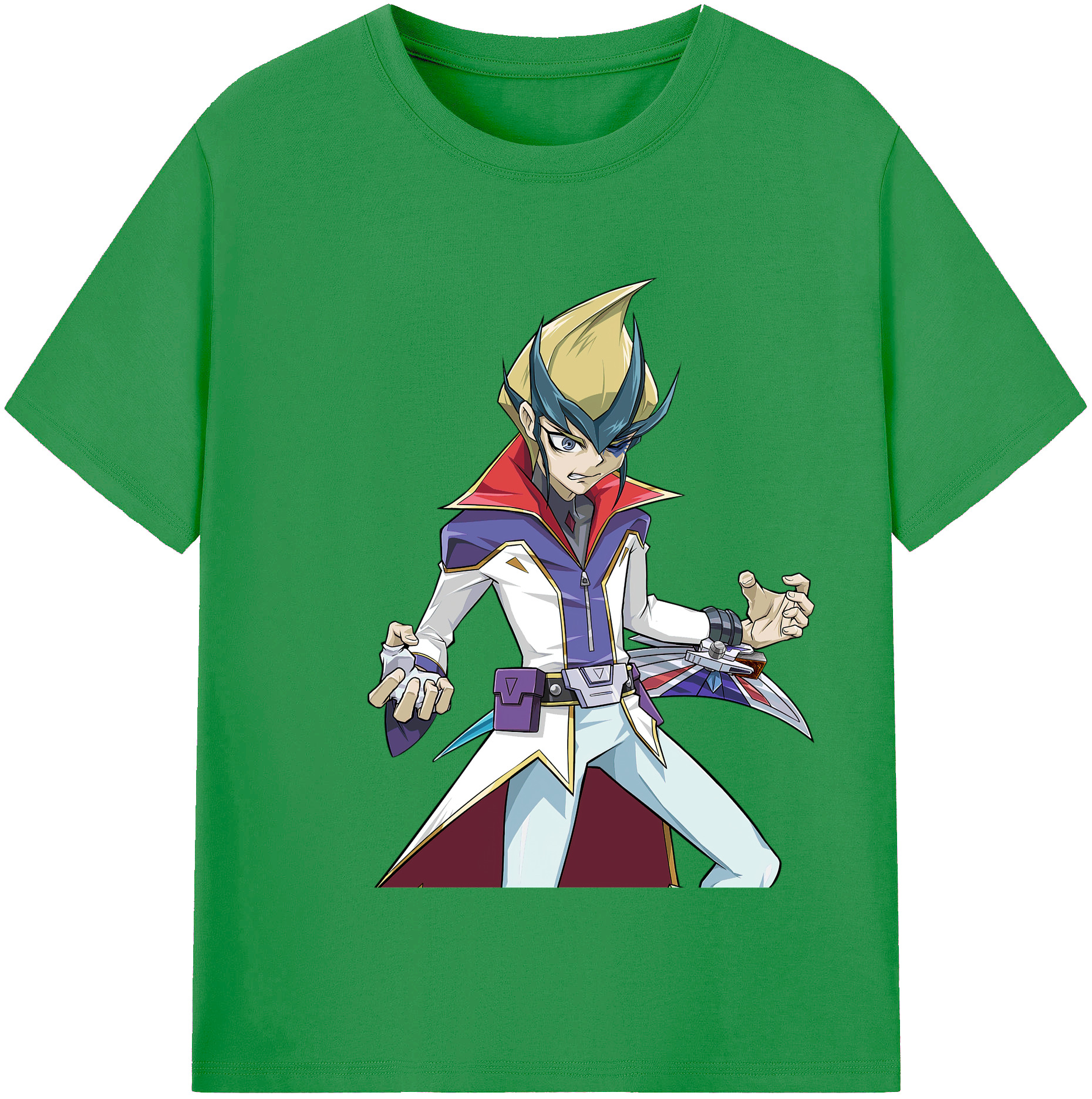 （画像用） 遊☆戯☆王 Yu-Gi-Oh! レディースカジュアルプリントTシャツ（綿100％）