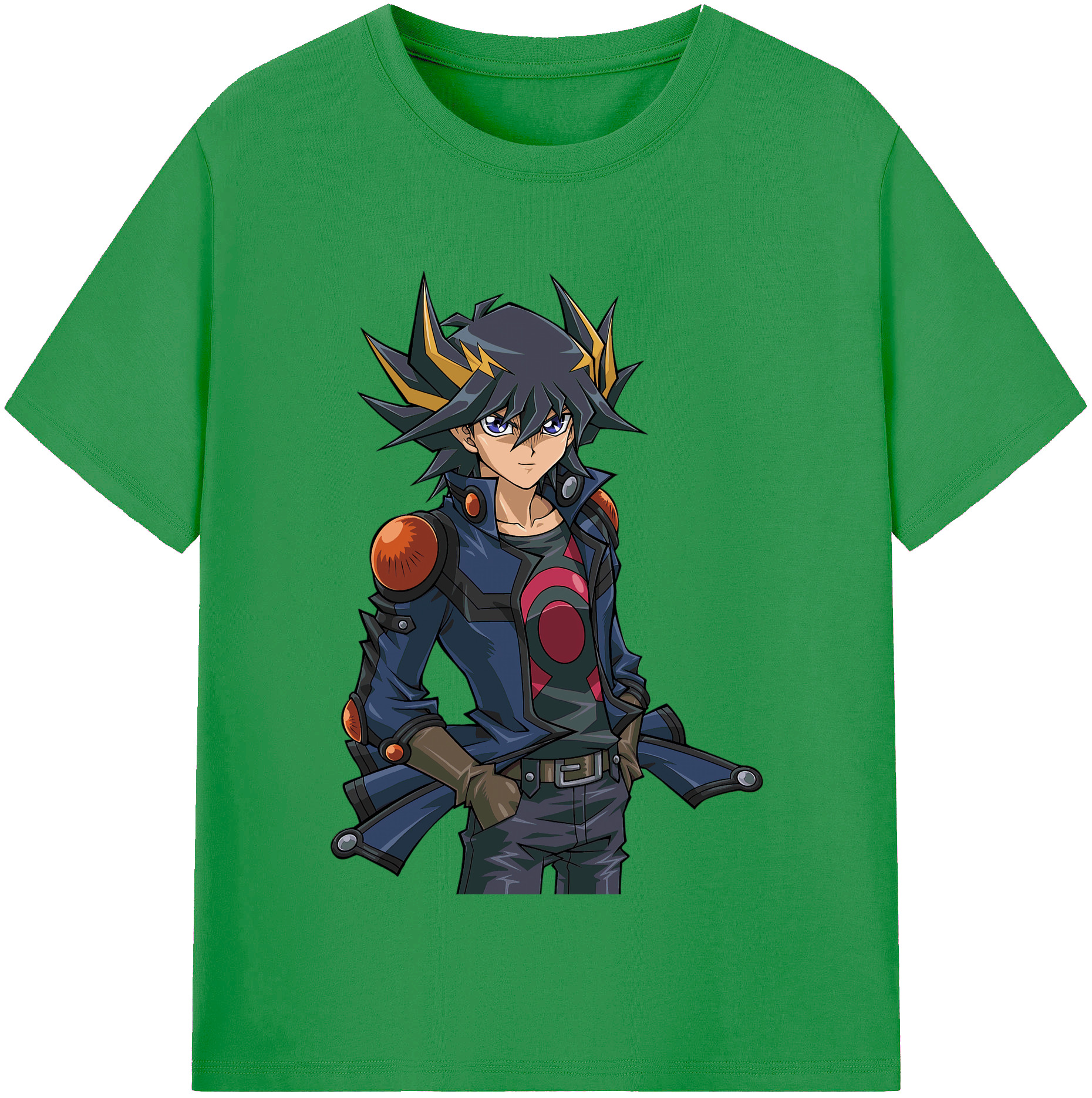 （画像用） 遊☆戯☆王 Yu-Gi-Oh! レディースカジュアルプリントTシャツ（綿100％）