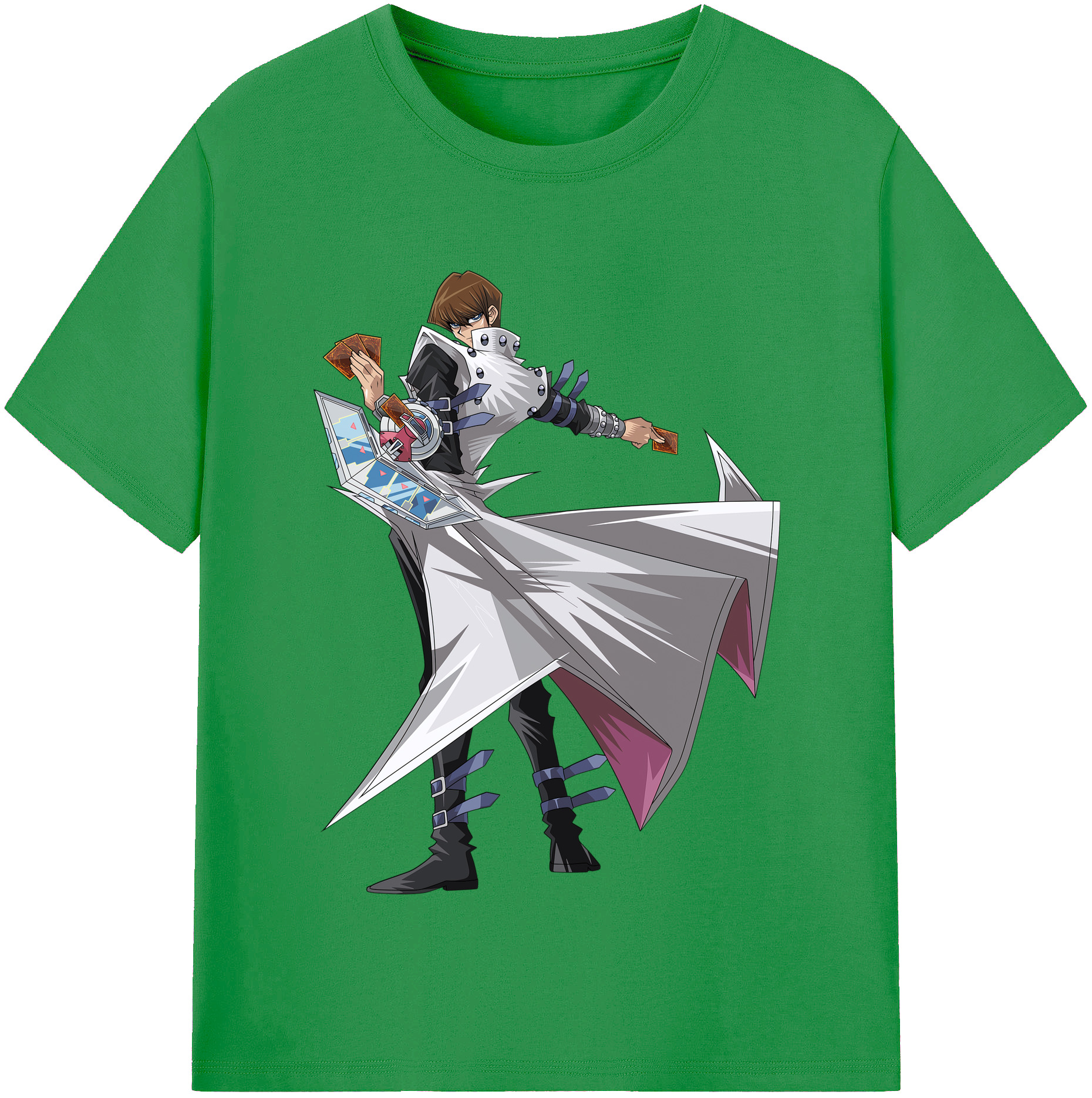 （画像用） 遊☆戯☆王 Yu-Gi-Oh! レディースカジュアルプリントTシャツ（綿100％）