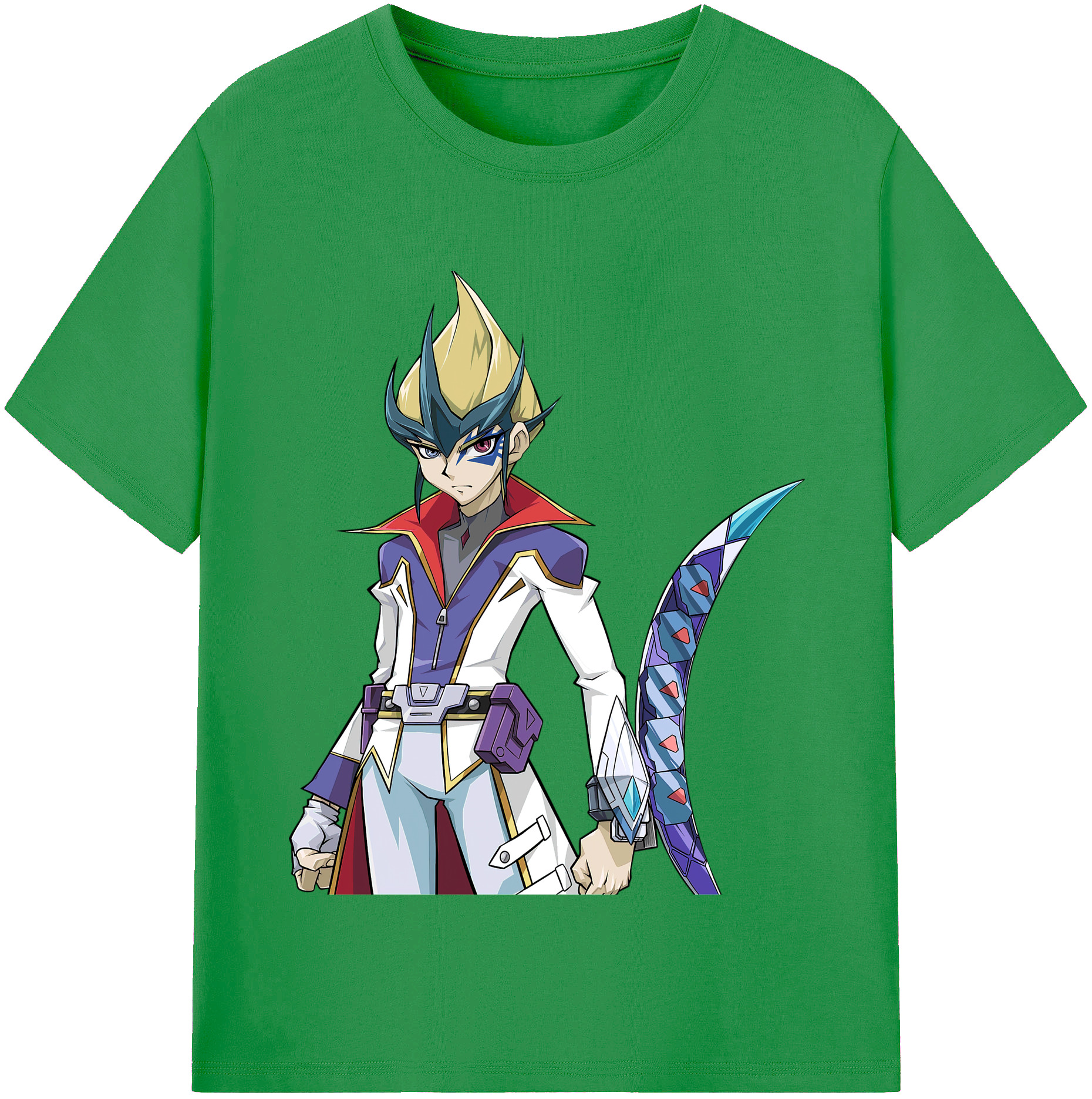 （画像用） 遊☆戯☆王 Yu-Gi-Oh! レディースカジュアルプリントTシャツ（綿100％）